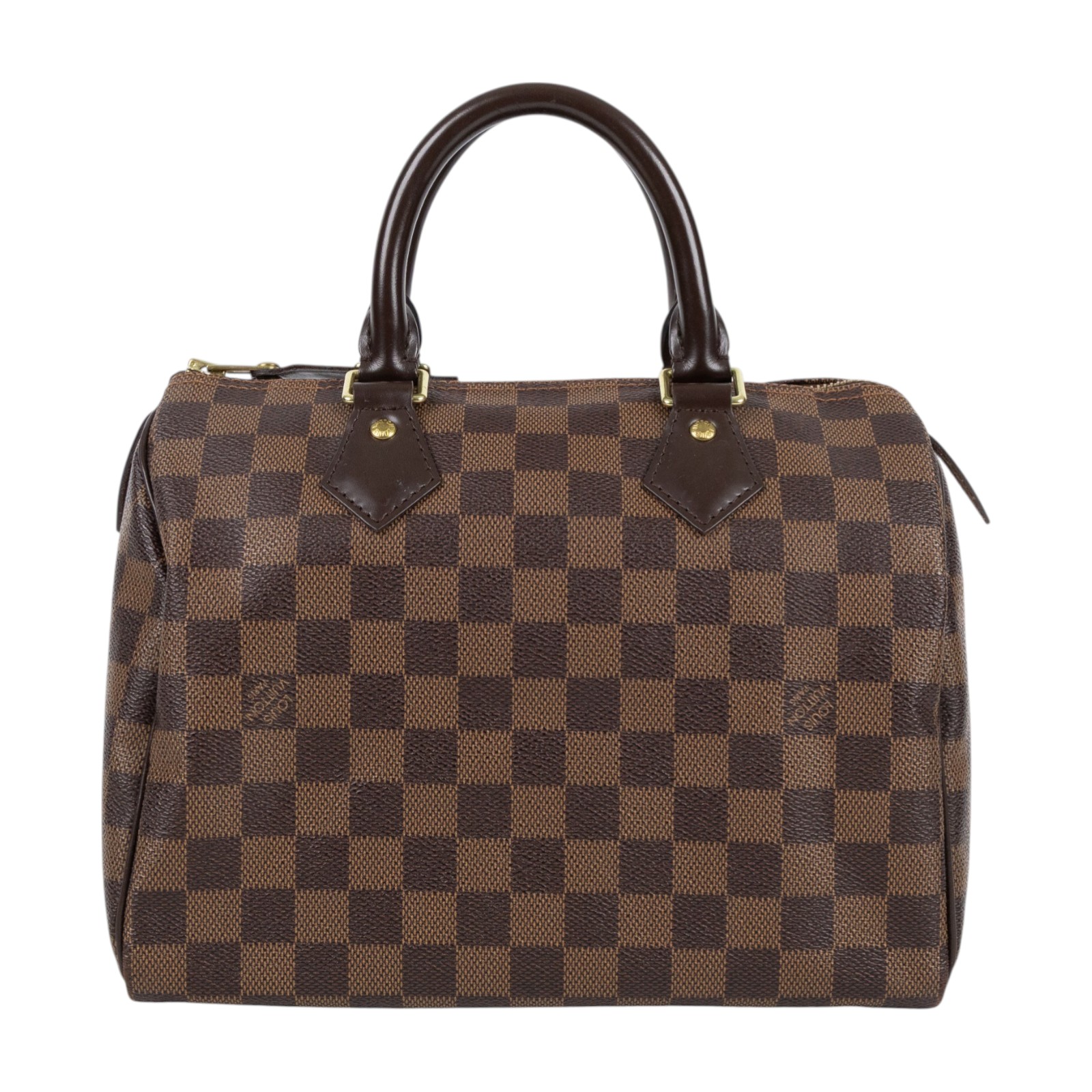 路易威登 LOUIS VUITTON Speedy 25棕棋盤 手提波士頓包 N41365 棕棋盤格SPEEDY 25 防塵袋