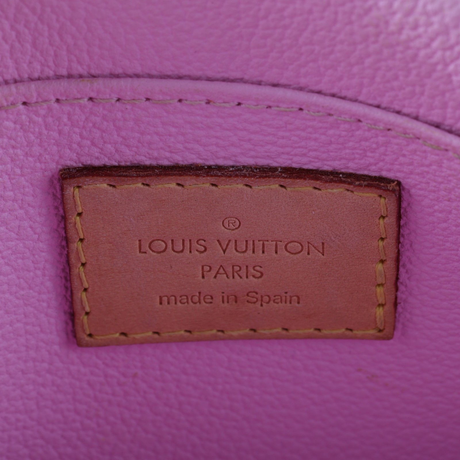 路易威登 LOUIS VUITTON 村上隆 Monogram Multicolor Pochette 化妝包 手拿包 M47354 白彩村上隆化妝包 防塵袋