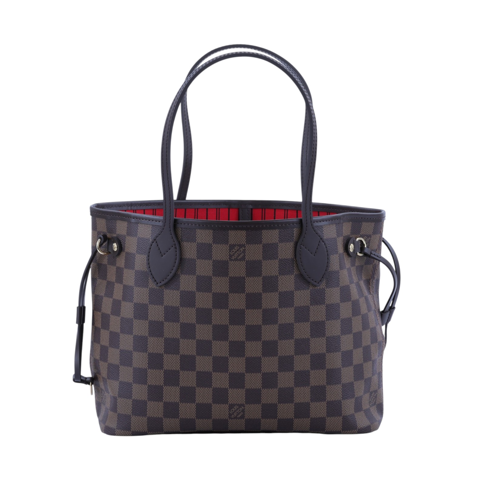路易威登 LOUIS VUITTON Neverfull PM 托特包 N40600 晶片款 棋盤Neverfull PM 防塵袋