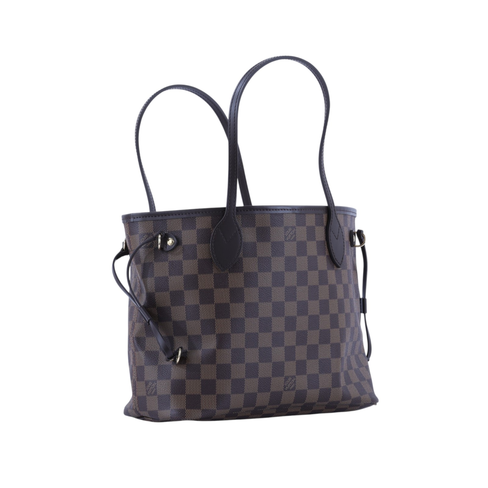 路易威登 LOUIS VUITTON Neverfull PM 托特包 N40600 晶片款 棋盤Neverfull PM 防塵袋