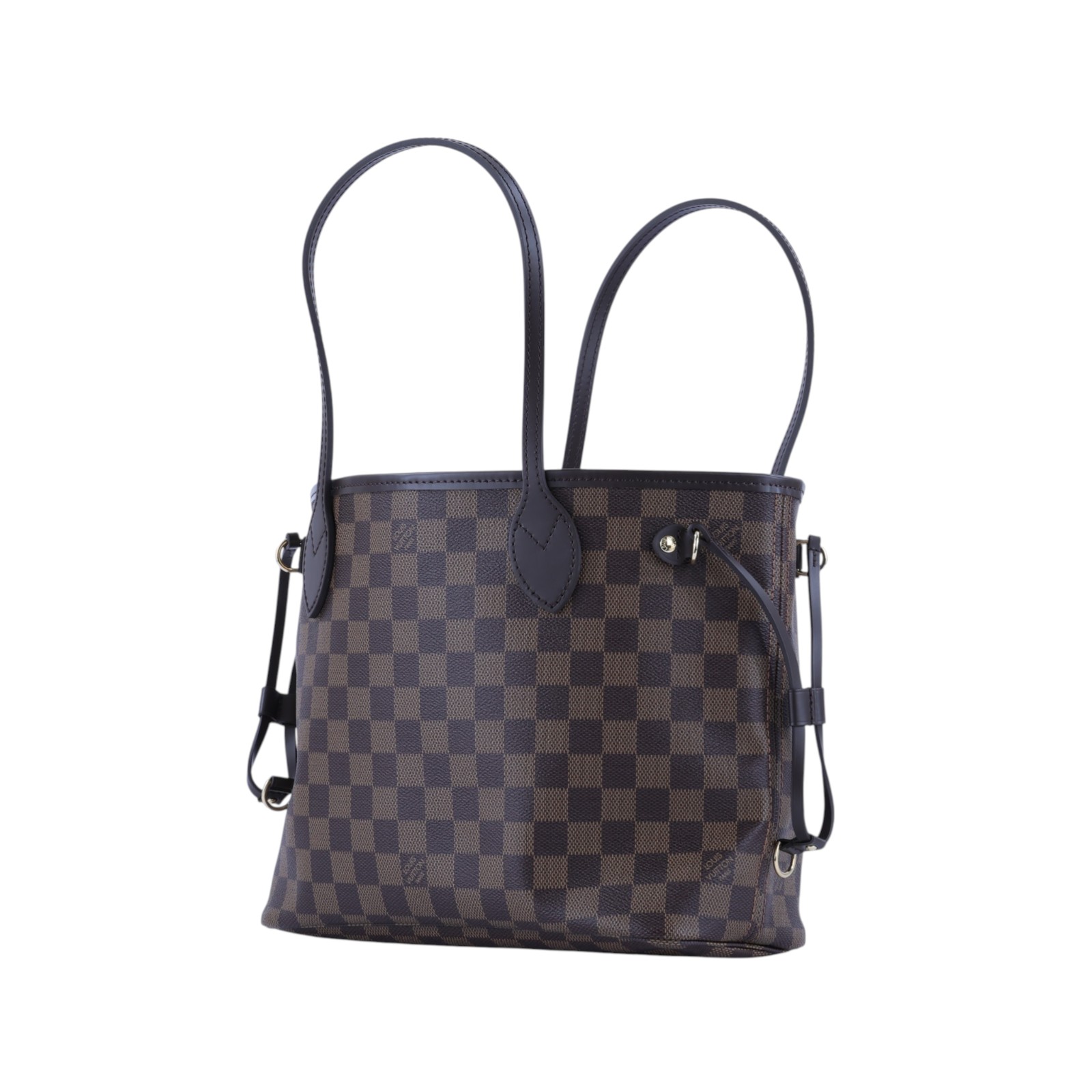 路易威登 LOUIS VUITTON Neverfull PM 托特包 N40600 晶片款 棋盤Neverfull PM 防塵袋