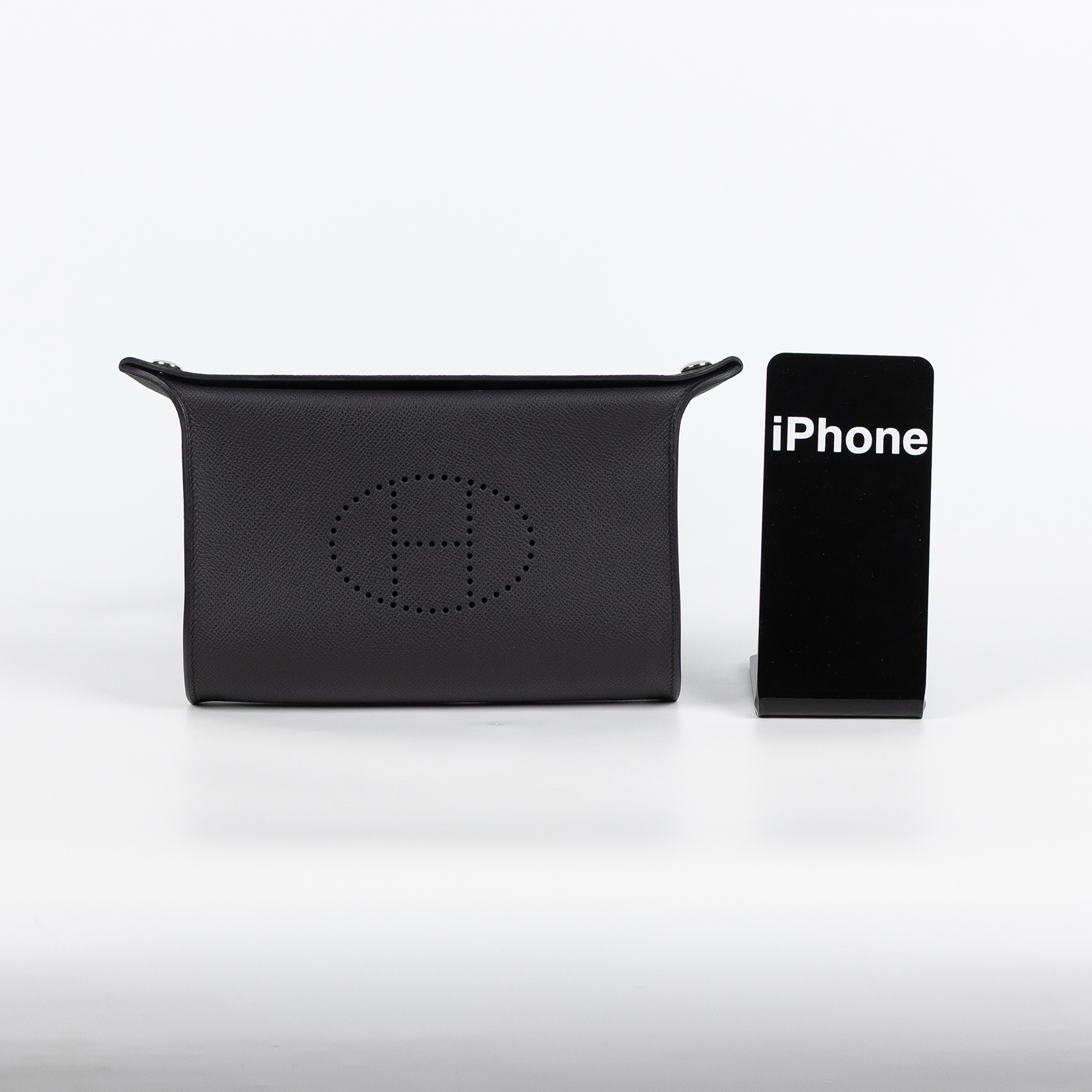 愛馬仕 Hermes VIDEPOCHES 肩背包 斜背包 H086279CK89 /K刻 黑 VIDEPOCHES 原廠盒子/防塵袋