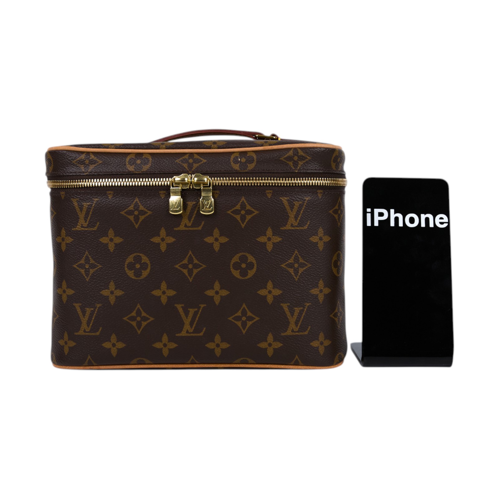 路易威登 LOUIS VUITTON Nice BB 手提 化妝箱 M42265 原花NICE BB 無附屬品