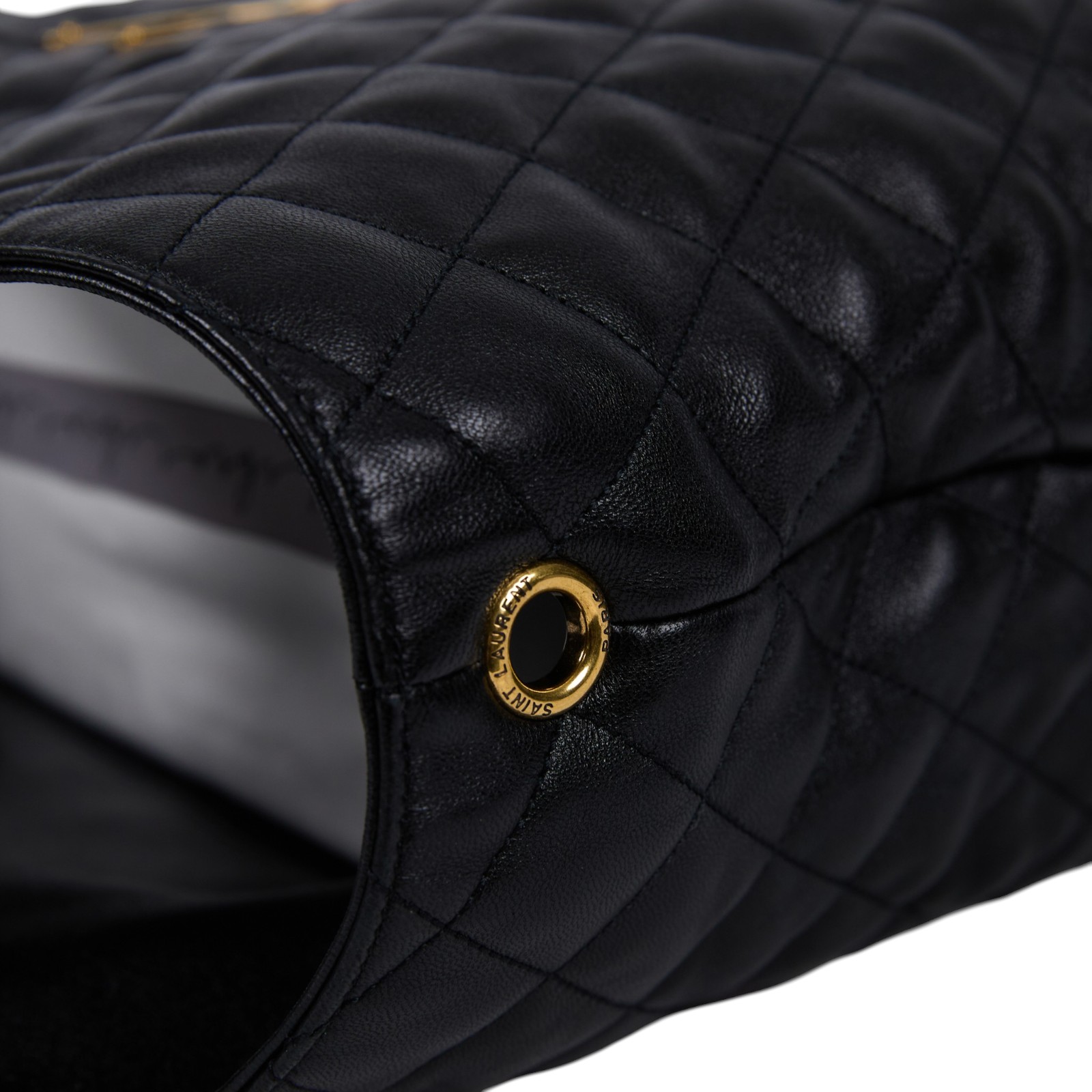 聖羅蘭 YSL SAINT LAURENT Icare 絎縫 納帕皮 中型 手袋 金色五金 858191AAANG ICARE絎縫納帕皮中型手袋 防塵袋