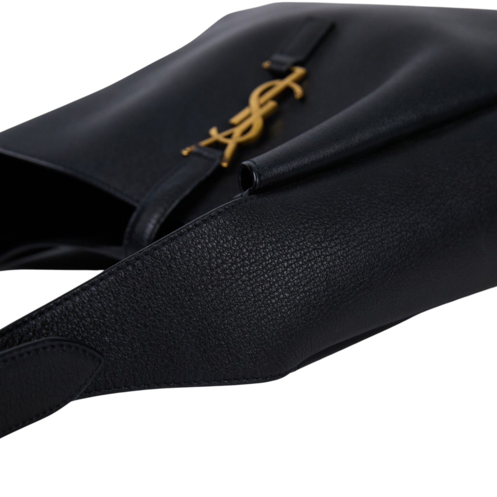 聖羅蘭 YSL SAINT LAURENT LE 5 À 7 小型 粒面皮革 柔軟 手袋 手提包 713938AAAUQ  防塵袋