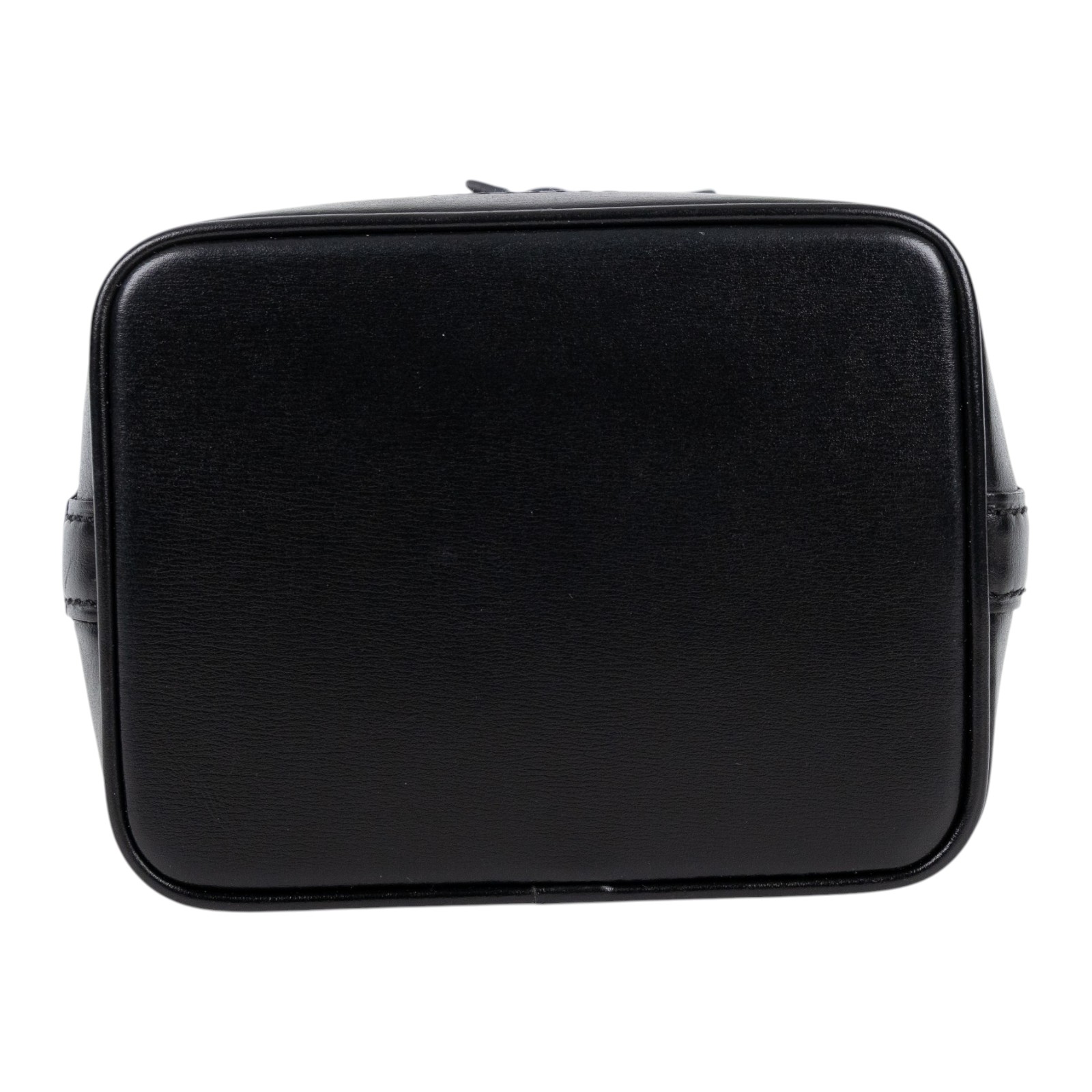 路易威登 LOUIS VUITTON Nano Noé 束口水桶包 黑色丹寧 M46449 黑白原花帆布NANO NOE 背帶2/(晶片消磁)