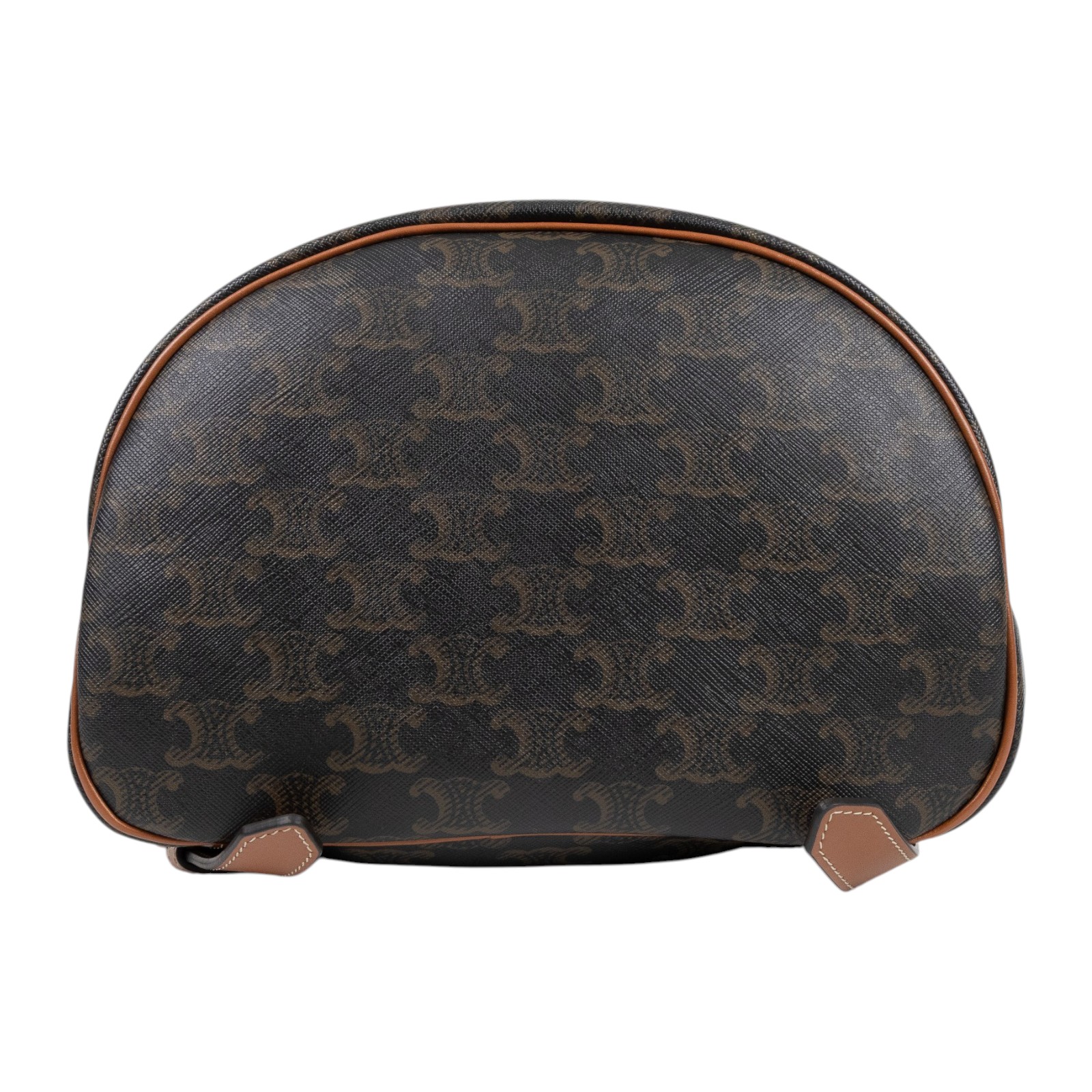 思琳 CELINE Folco 標誌印花 牛皮革 肩揹袋 中型 117902CAS FOLCO後背包 中號 防塵袋