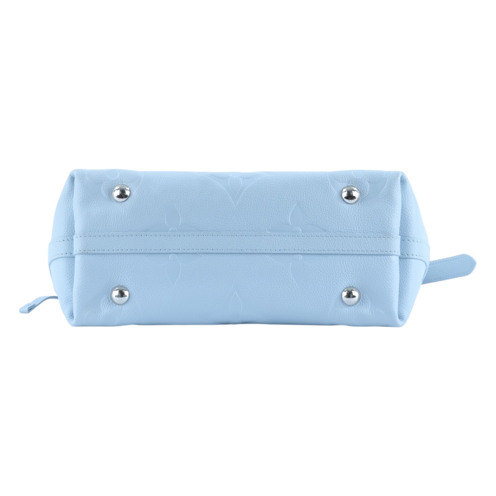 路易威登 LOUIS VUITTON CarryAll PM 手提包 肩背包 斜背包 M46673 晶片款 淺藍壓紋CARRYALL PM 內袋