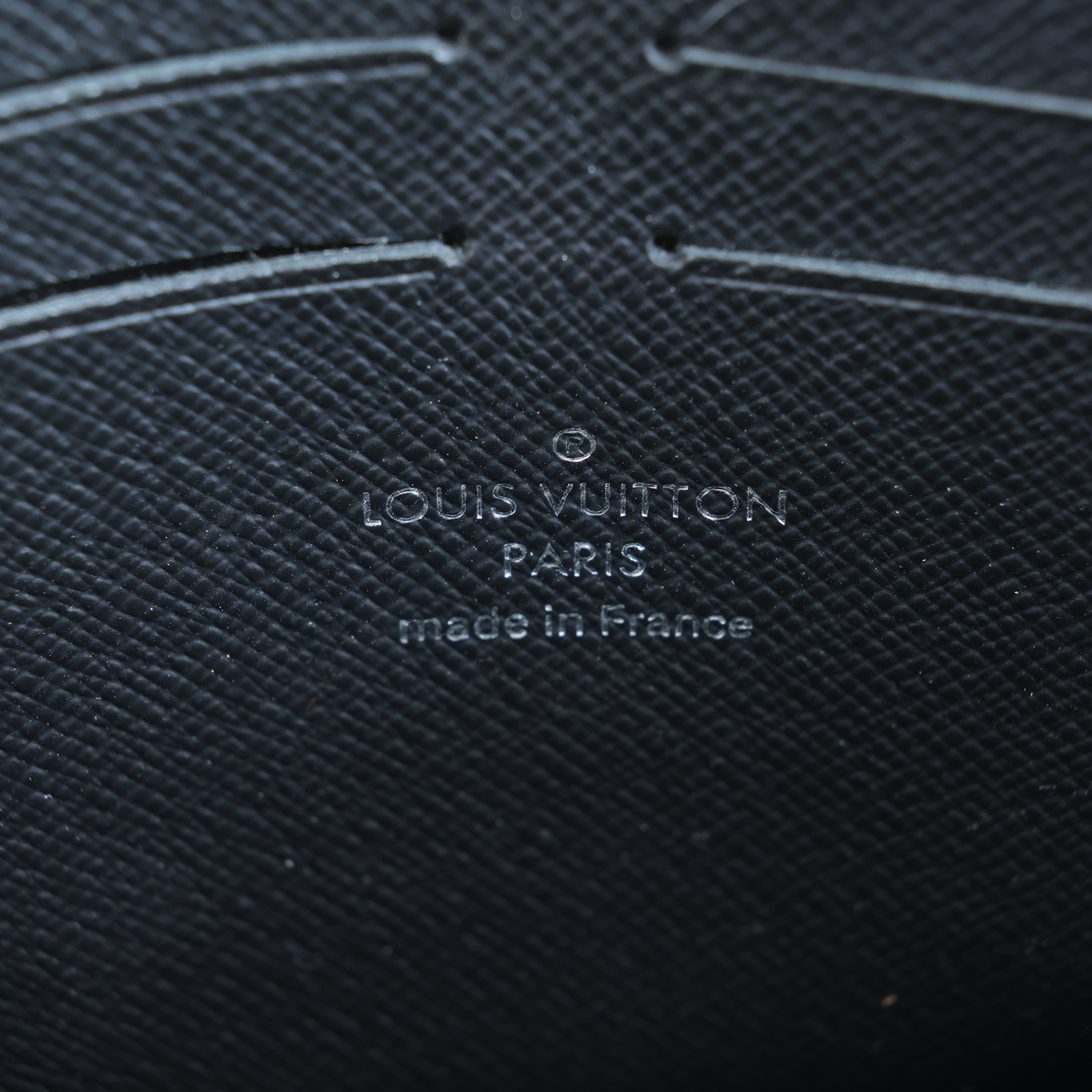 路易威登 LOUIS VUITTON Pochette Voyage MM 塗層帆布 手拿包 黑色 M61692 晶片款 黑原花手拿包 防塵袋