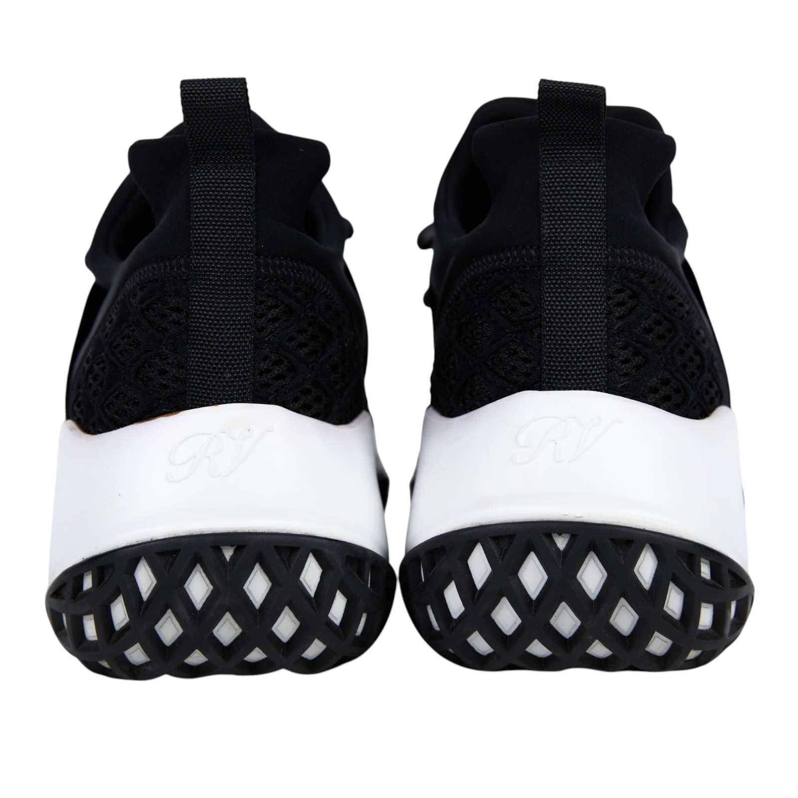 羅傑 維維亞 ROGER VIVIER Viv Run 織物 運動休閒鞋 RVW50624180KOTB999_375 黑水鑽球鞋 原廠盒子/防塵袋