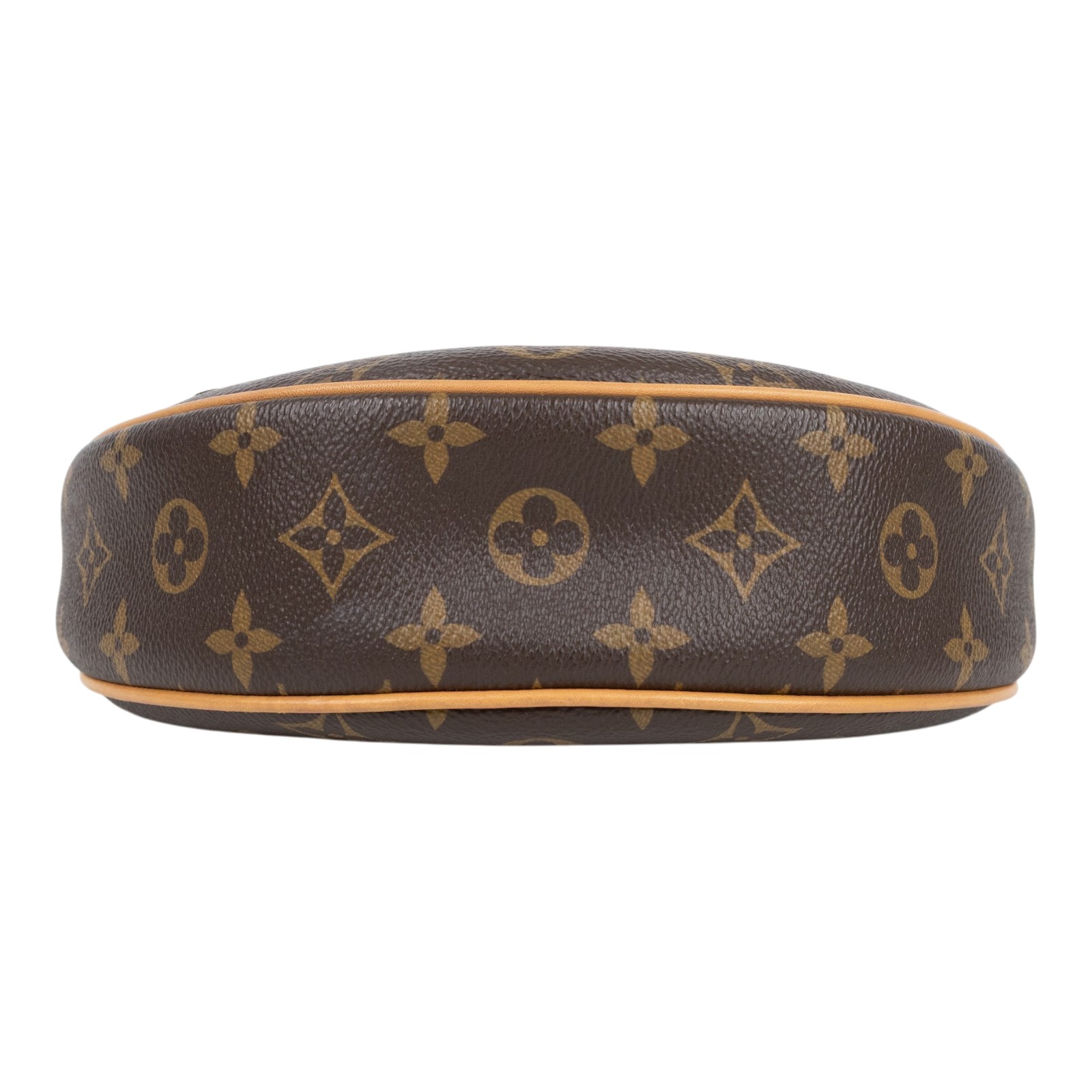 路易威登 LOUIS VUITTON Loop 半月 法棍包 豌豆包 老花 腋下單肩包 M81098 晶片款 原花LOOP彎月包 PM 背帶2