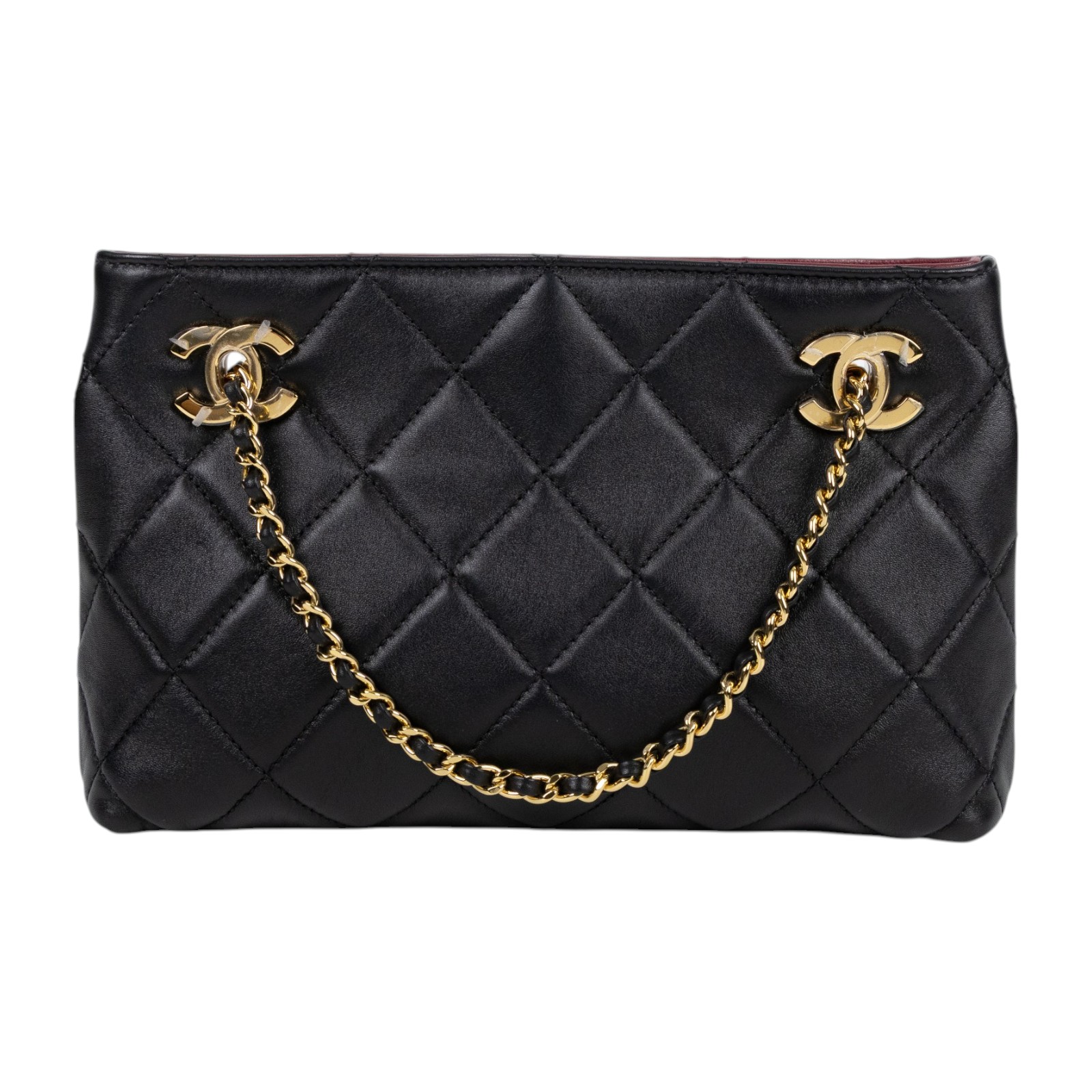 香奈兒 CHANEL 2026 春夏 小型 購物包 肩背包 斜背包 AS6248 B24030 晶片款 黑金雙C扣購物包 小號   防塵袋/原廠盒子
