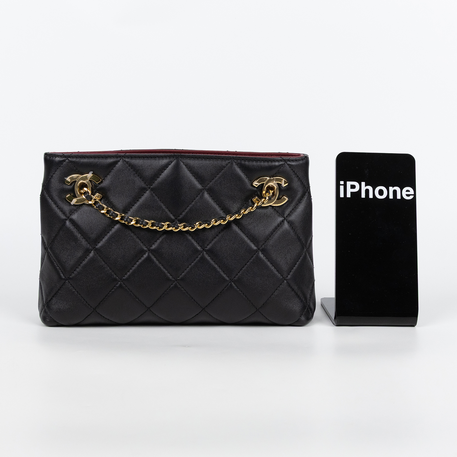 香奈兒 CHANEL 2026 春夏 小型 購物包 肩背包 斜背包 AS6248 B24030 晶片款 黑金雙C扣購物包 小號   防塵袋/原廠盒子