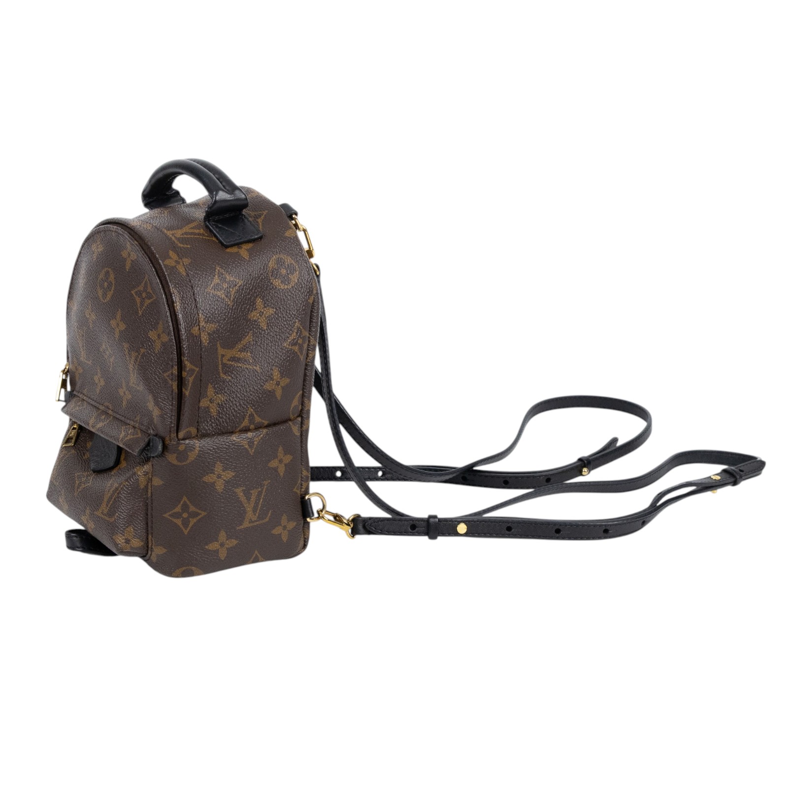 路易威登 LOUIS VUITTON Palm Springs Monogram帆布 Mini 拉鍊 後背包 M41562  原廠盒子/防塵袋