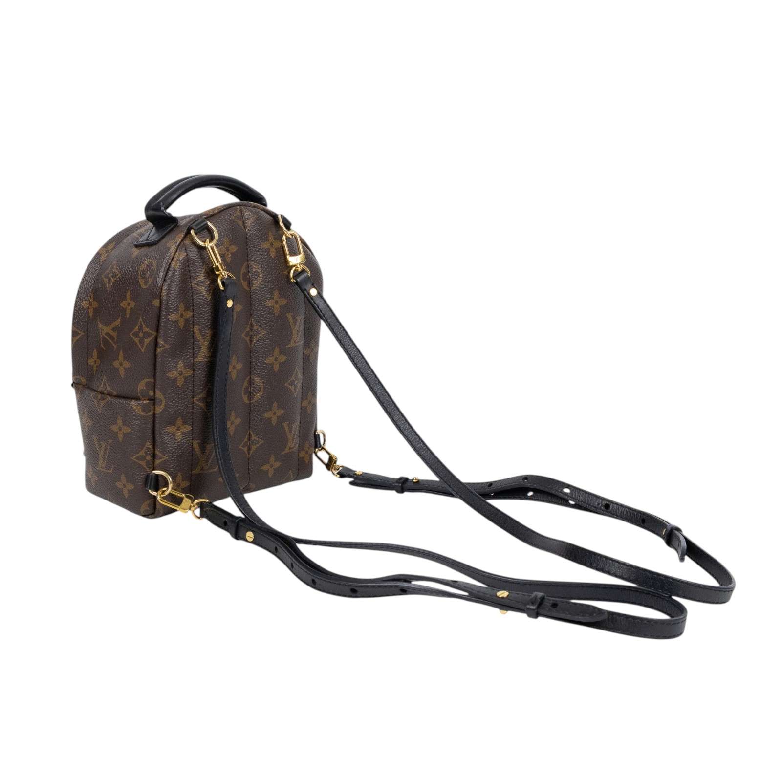 路易威登 LOUIS VUITTON Palm Springs Monogram帆布 Mini 拉鍊 後背包 M41562  原廠盒子/防塵袋