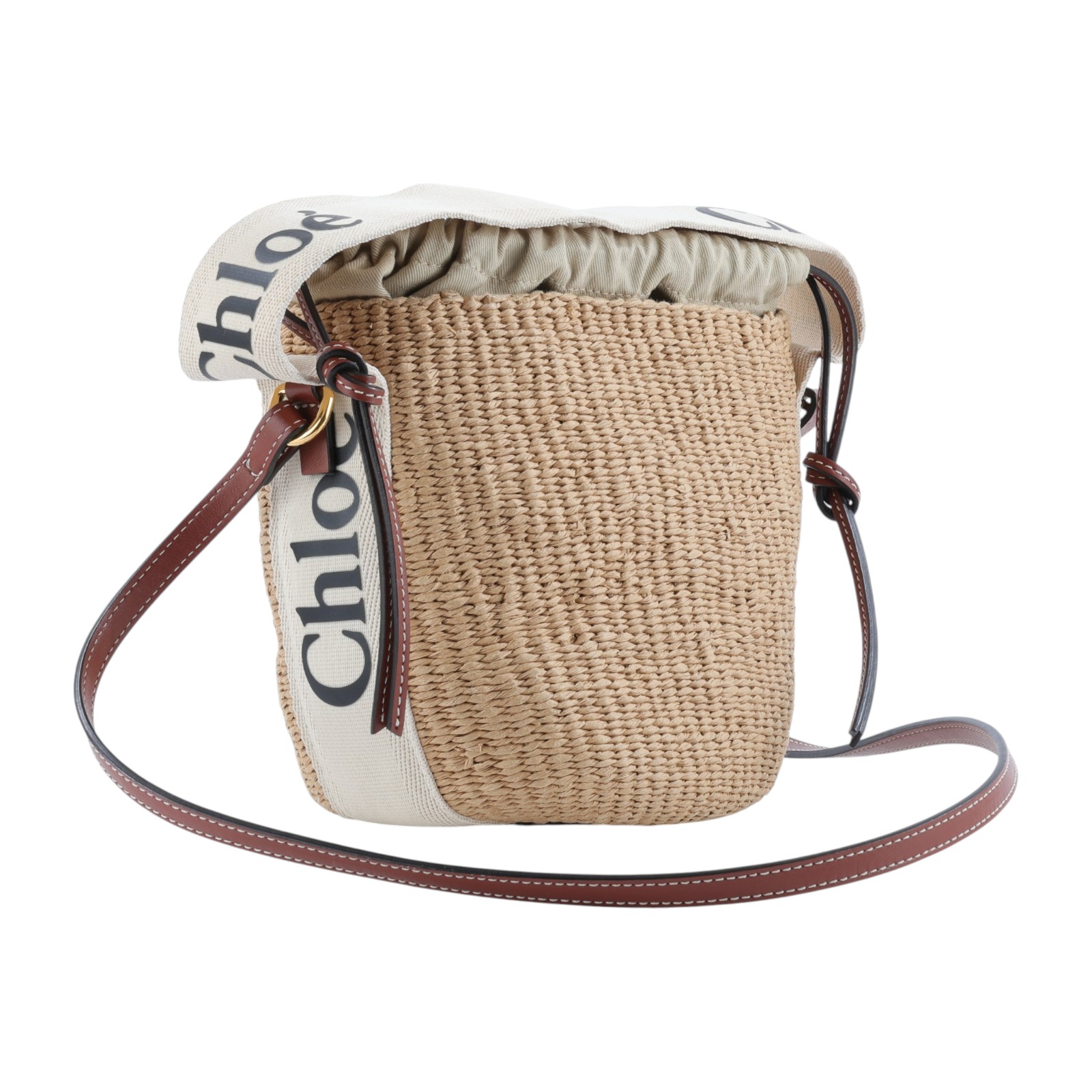 蔻依 CHLOE Mifuko Woody Small 水桶包 CHC21US381E65101 MIFUKO草編水桶包 防塵袋