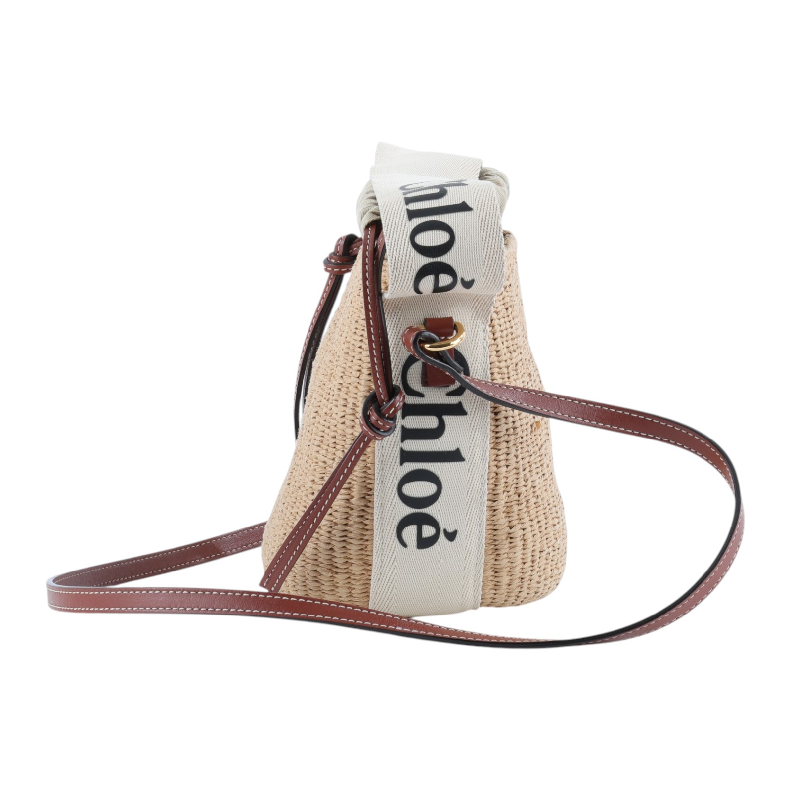 蔻依 CHLOE Mifuko Woody Small 水桶包 CHC21US381E65101 MIFUKO草編水桶包 防塵袋