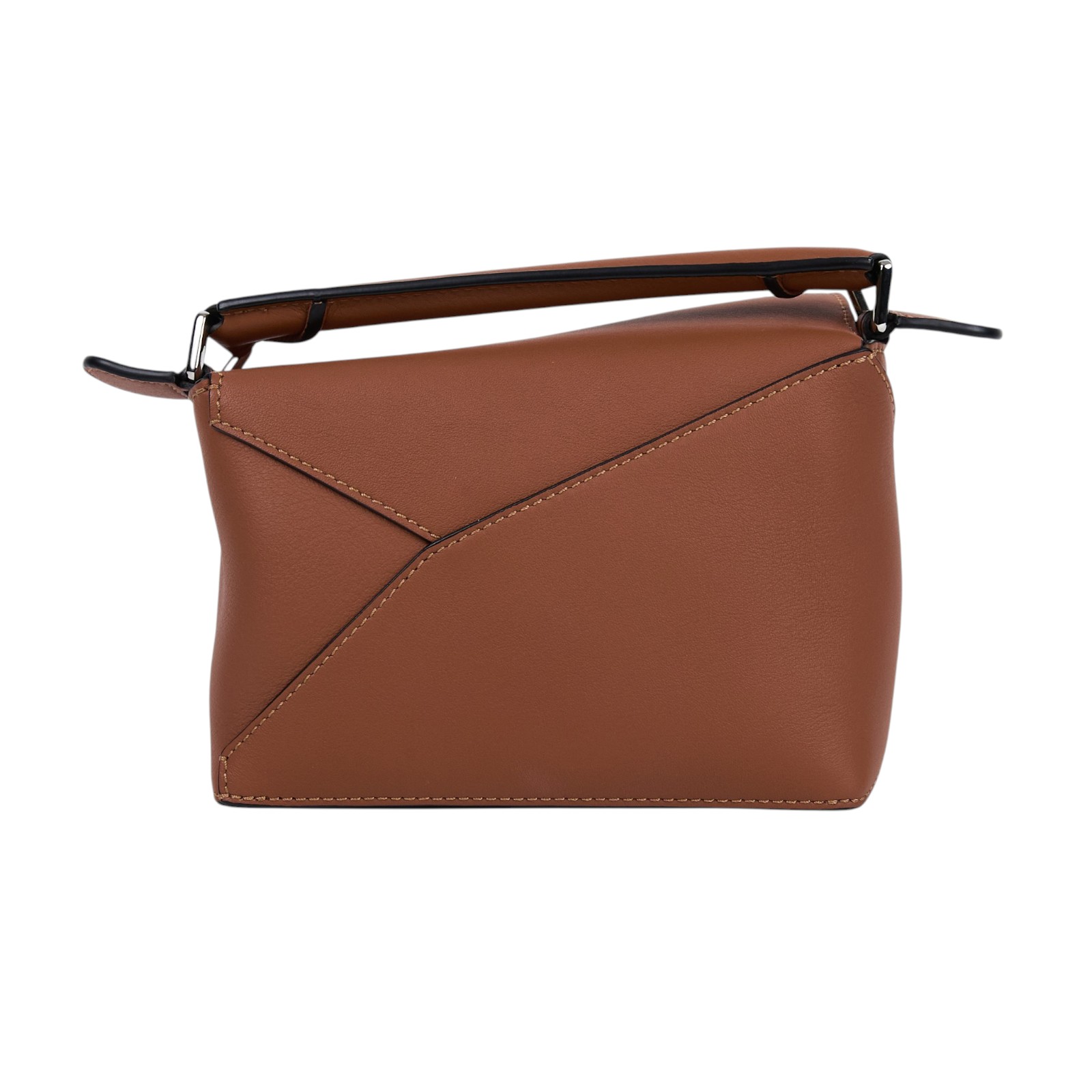 羅意威 LOEWE Mini Puzzle Edge 手拿 肩背 斜背包 A510P88X26 焦糖MINI PUZZLE 背帶/防塵袋