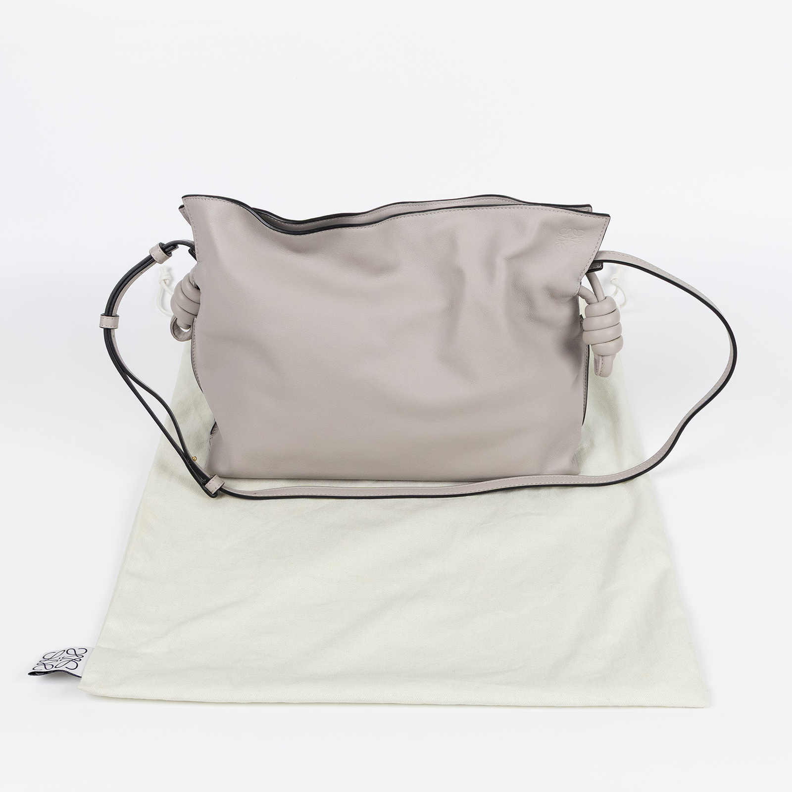 羅意威 LOEWE Flamenco Medium 中型 A411FC1XBF 灰FLAMENCO MEDIUM 防塵袋