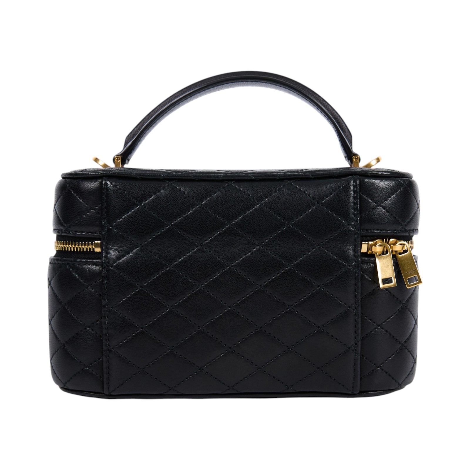 聖羅蘭 YSL SAINT LAURENT Gaby Vanity Bbag 小羊皮 肩帶 手拿包 7667311EL07  防塵袋/背帶