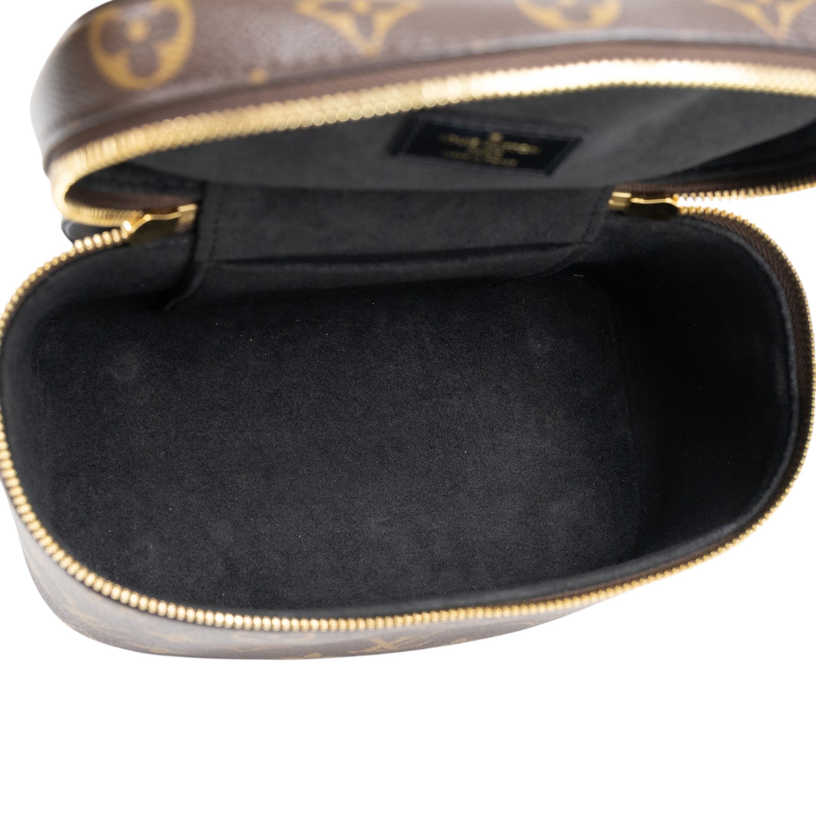 路易威登 LOUIS VUITTON Vanity PM 手提 斜背 化妝箱 M45165 晶片款 原花VANITY PM 原廠盒子/防塵袋/背帶/鎖組