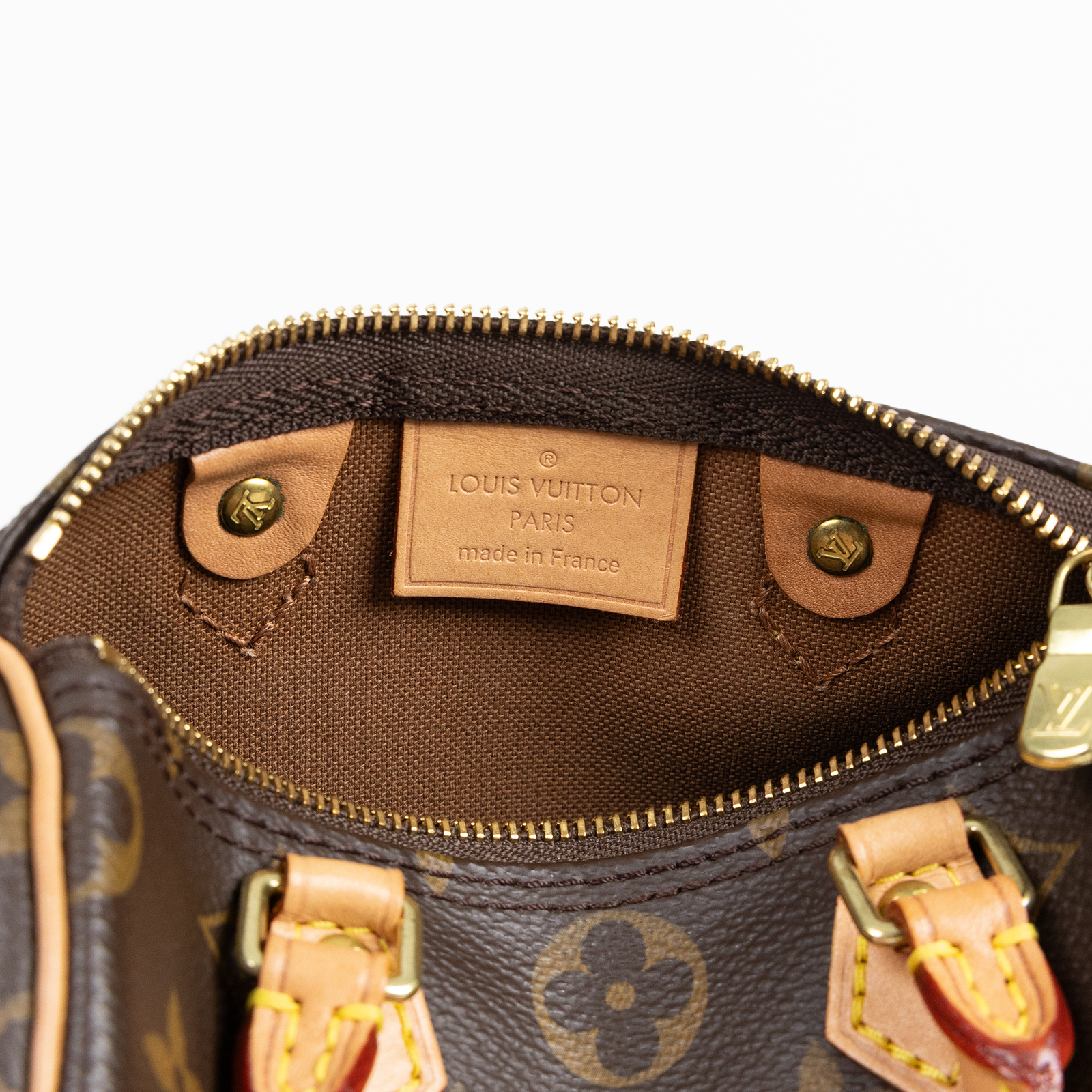 路易威登 LOUIS VUITTON Nano Speedy 經典帆布 手提 斜背 波士頓包 M61252  原廠盒子/防塵袋/購買證明