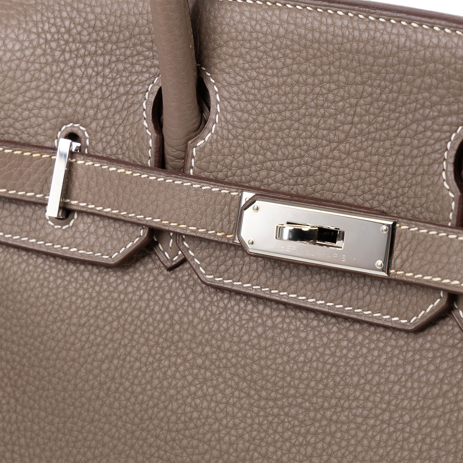 愛馬仕 Hermes Birkin Bag 柏金包 30 大象灰 銀色五金 H030335CK18 □L刻  原廠盒子/ 防塵袋/鎖組/購買證明