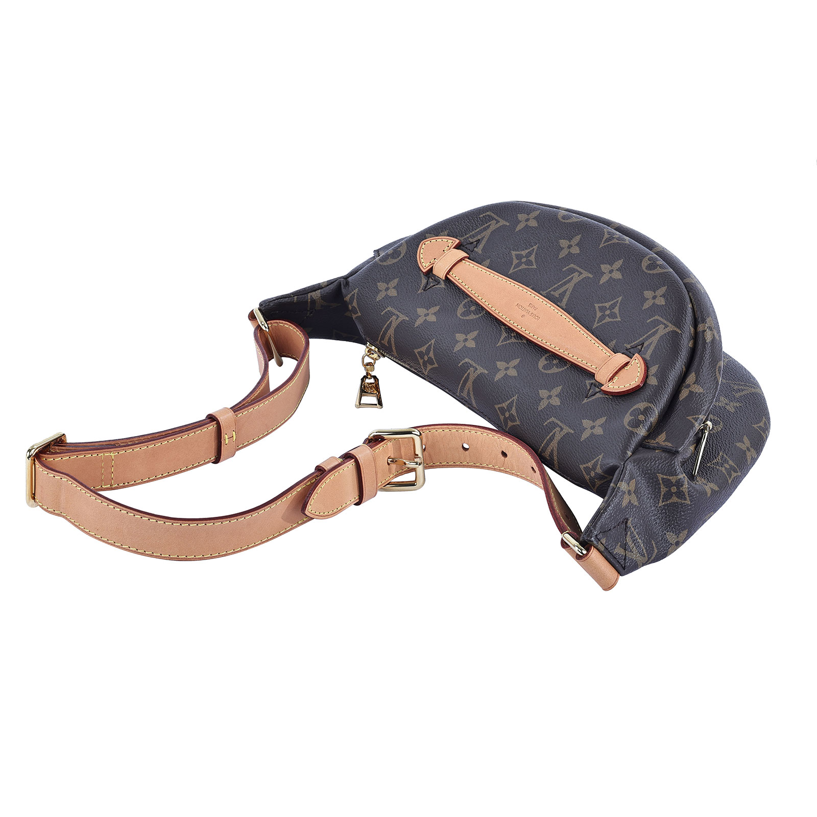 路易威登 LOUIS VUITTON Bumbag 經典帆布 腰包 斜跨包 M43644 原花跨胸包