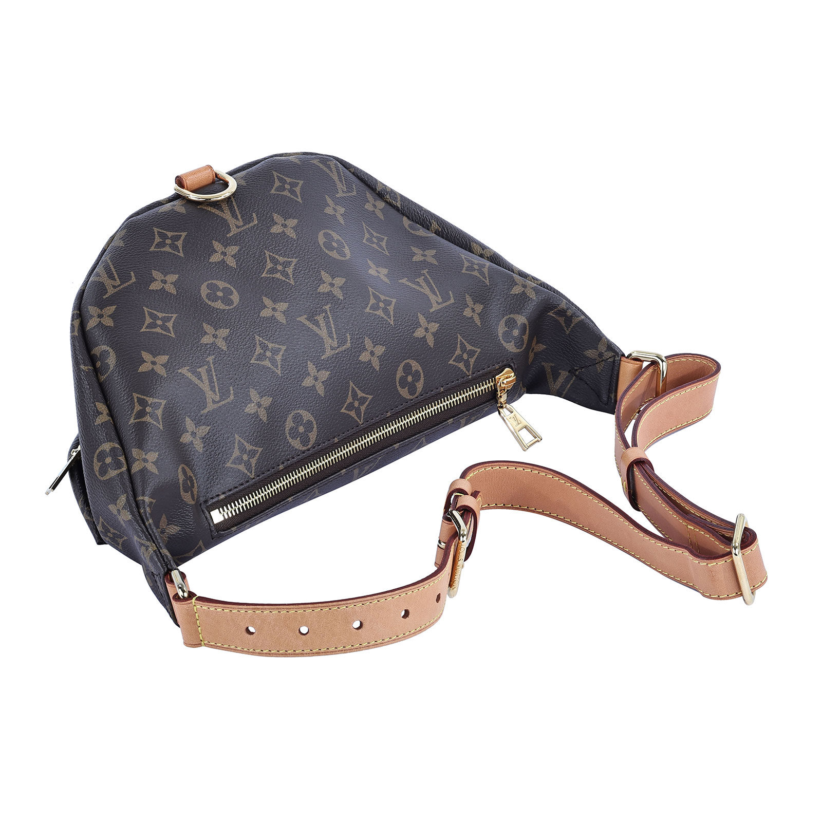 路易威登 LOUIS VUITTON Bumbag 經典帆布 腰包 斜跨包 M43644 原花跨胸包