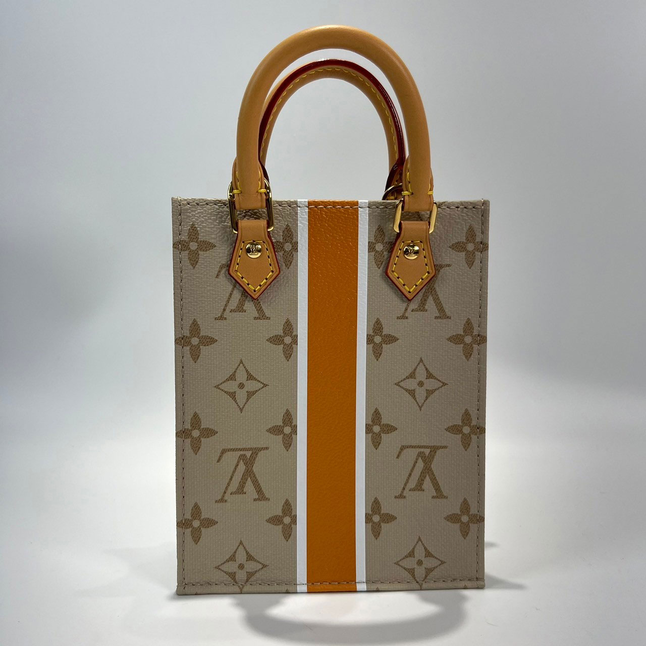 路易威登 LOUIS VUITTON Petit Sac Plat 手提 肩背包 M23615 晶片款 米PETIT SAC PLAT 防塵袋/背帶
