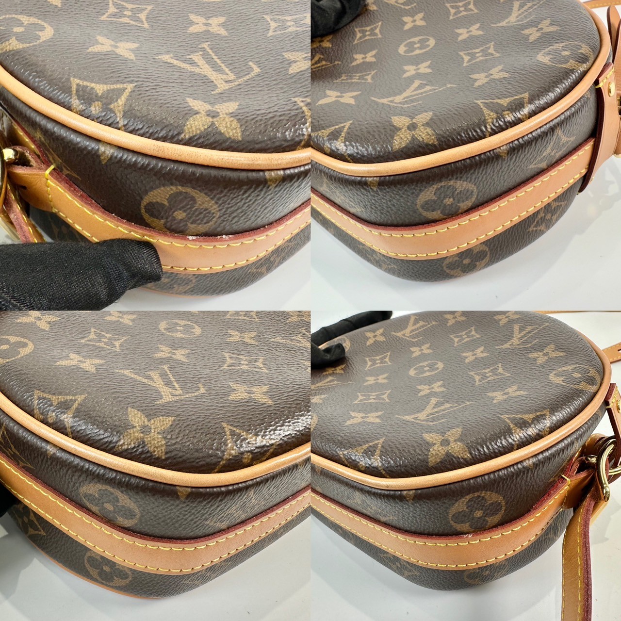 路易威登 LOUIS VUITTON Boite Chapeau Souple PM 圓型肩背包 M45578 晶片款 原花圓餅包 防塵袋