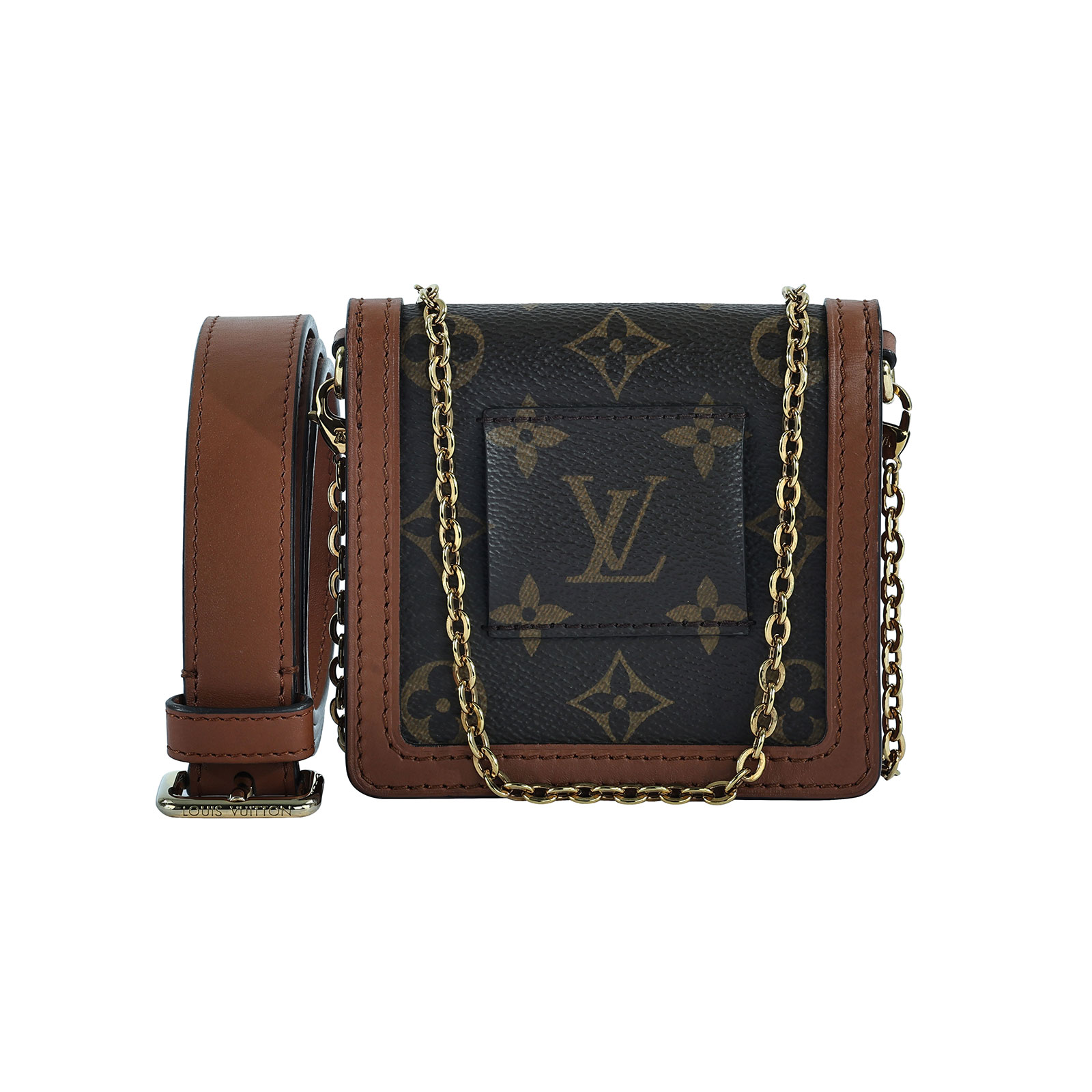 路易威登 LOUIS VUITTON Dauphine BB 原花 肩背包 M68621 晶片款 DAUPHINE BB 原廠盒子/背帶