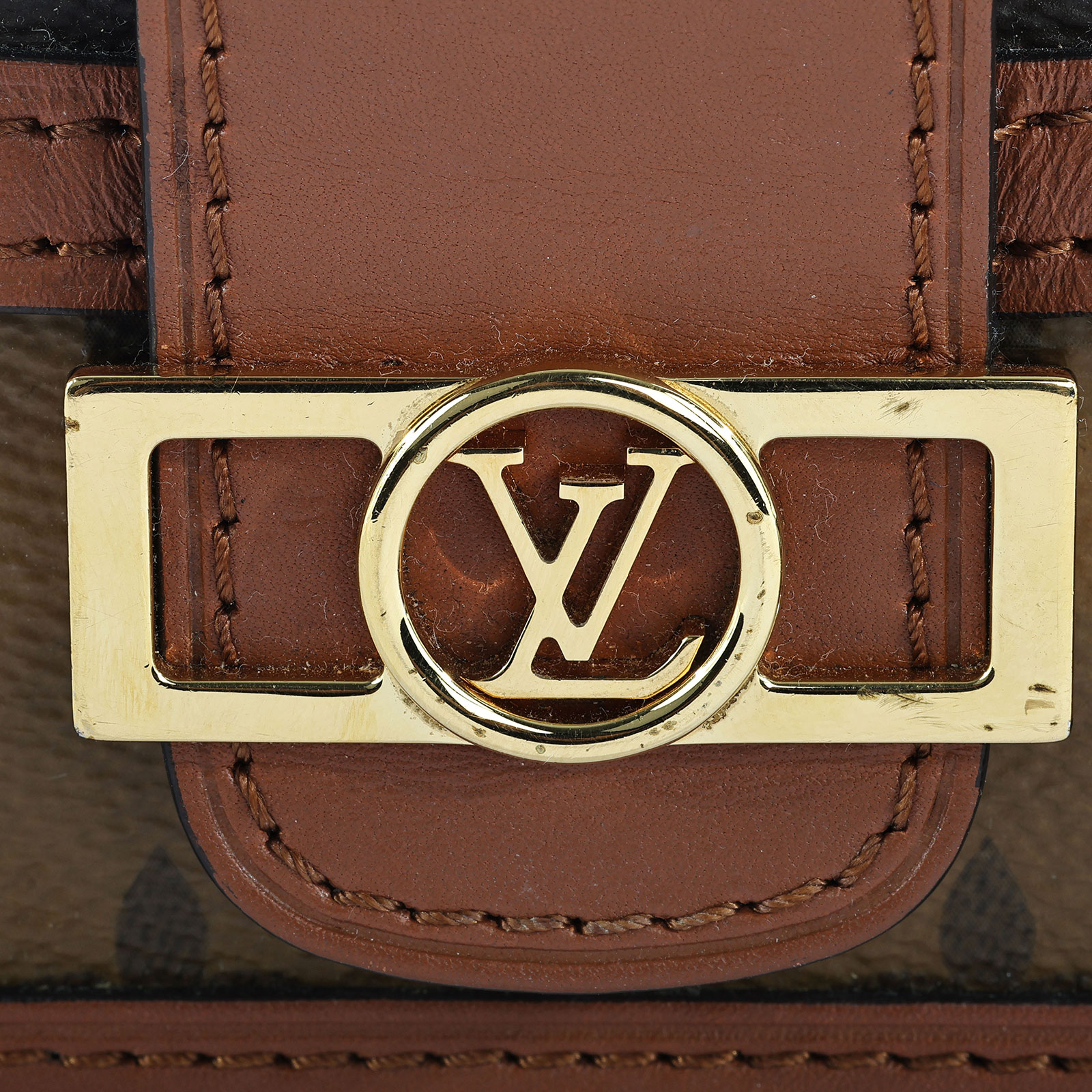 路易威登 LOUIS VUITTON Dauphine BB 原花 肩背包 M68621 晶片款 DAUPHINE BB 原廠盒子/背帶