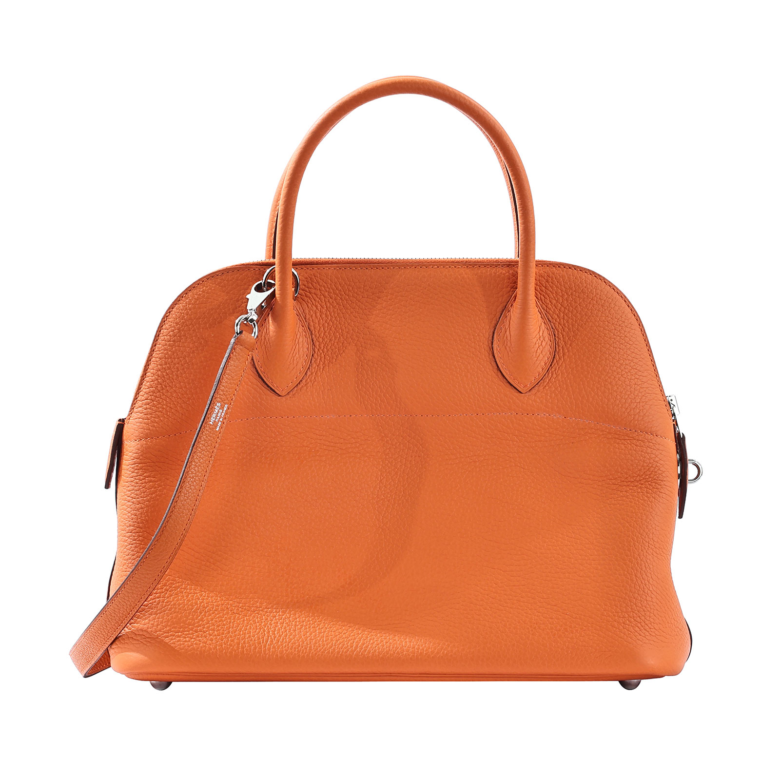 愛馬仕 Hermès Bolide Bag 柏莉包 31 BL31 口Q刻 93經典橘 BOLIDE31 原廠盒子/防塵袋/購買證明/鎖組
