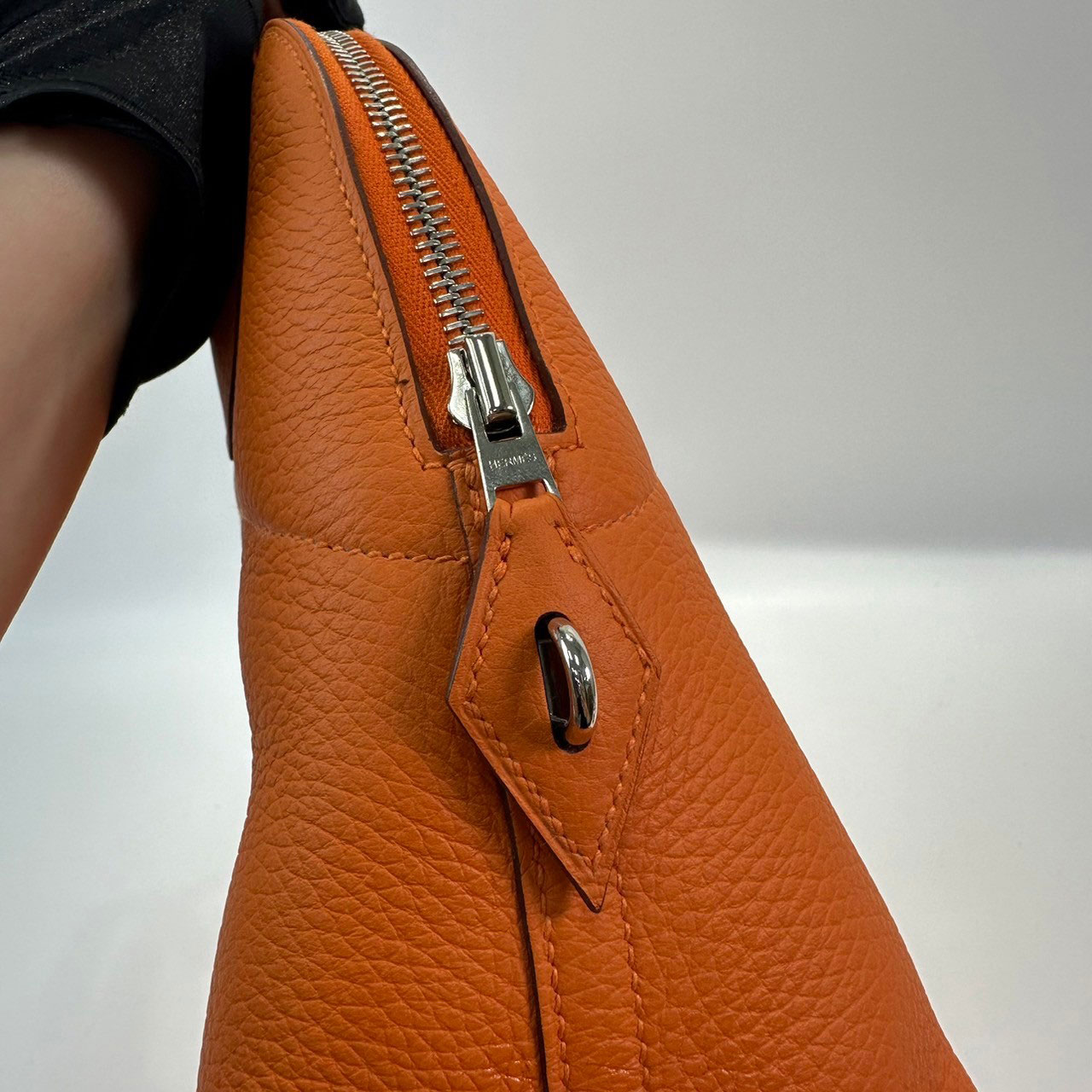 愛馬仕 Hermès Bolide Bag 柏莉包 31 BL31 口Q刻 93經典橘 BOLIDE31 原廠盒子/防塵袋/購買證明/鎖組