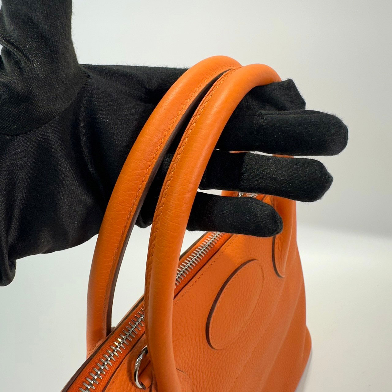 愛馬仕 Hermès Bolide Bag 柏莉包 31 BL31 口Q刻 93經典橘 BOLIDE31 原廠盒子/防塵袋/購買證明/鎖組