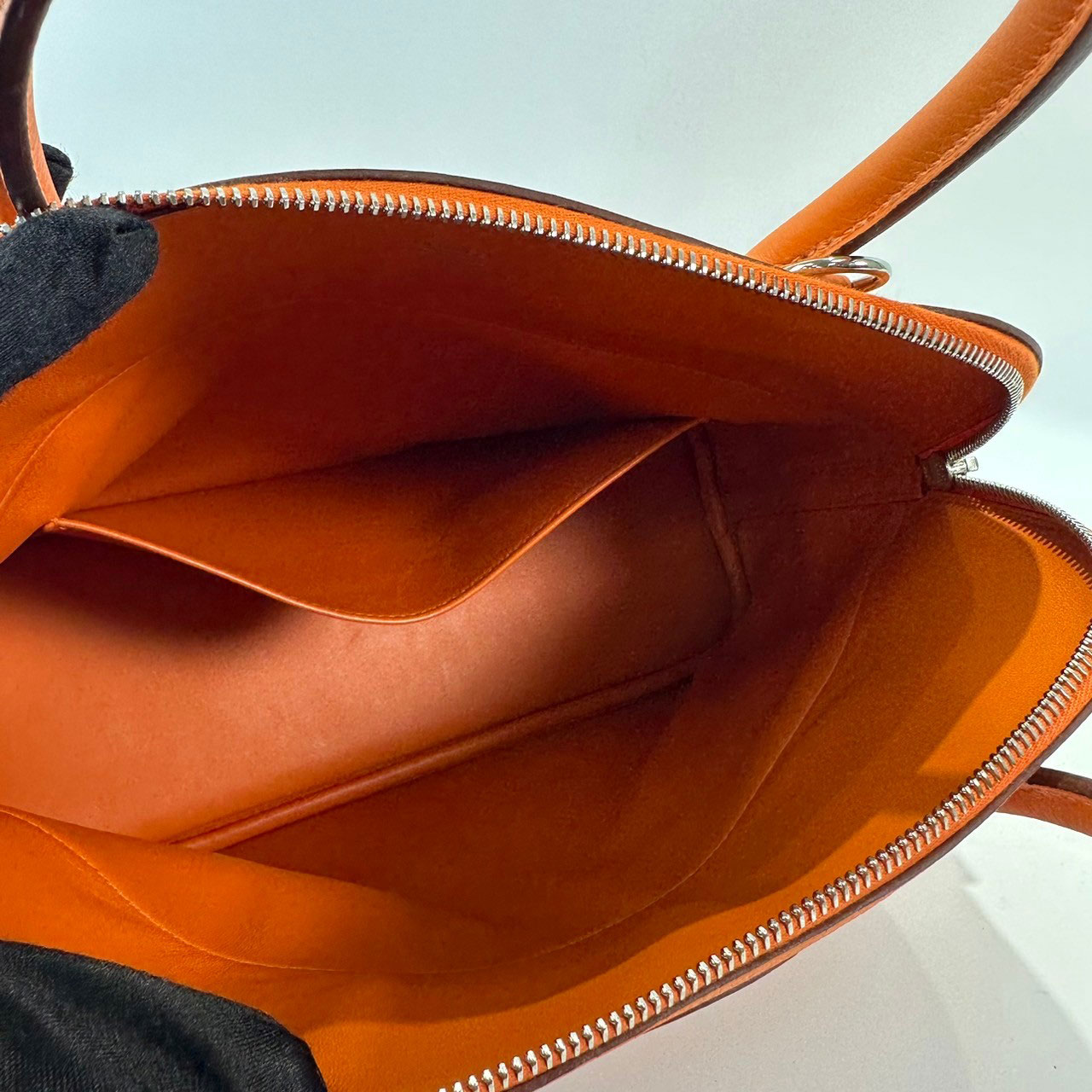 愛馬仕 Hermès Bolide Bag 柏莉包 31 BL31 口Q刻 93經典橘 BOLIDE31 原廠盒子/防塵袋/購買證明/鎖組