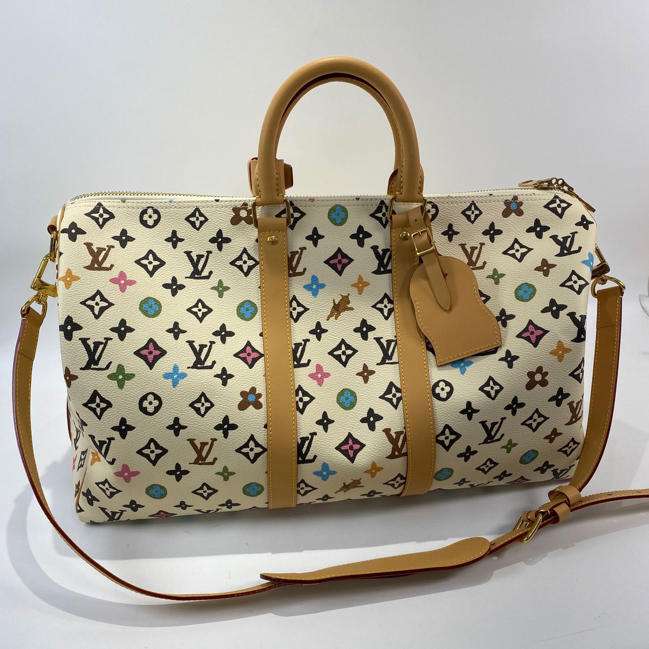 路易威登 LOUIS VUITTON Keepall Bandoulière 45  波士頓包 旅行袋 M25233 晶片款  原廠盒子/防塵袋/購買證明