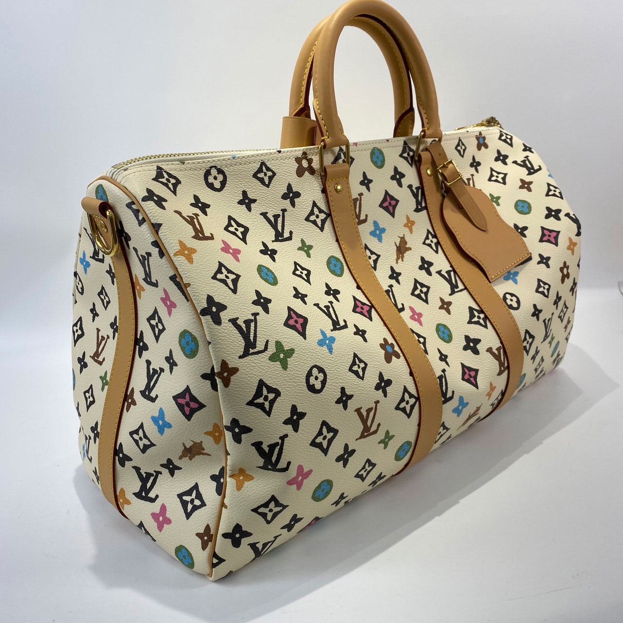 路易威登 LOUIS VUITTON Keepall Bandoulière 45  波士頓包 旅行袋 M25233 晶片款  原廠盒子/防塵袋/購買證明