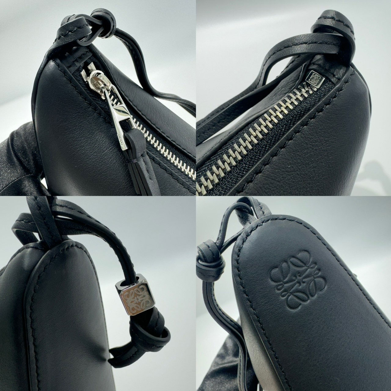 羅意威 LOEWE Mini Hammock Hobo bag 迷你 吊床包 51718857384707 黑Mini Hammock Hobo 防塵袋/背帶