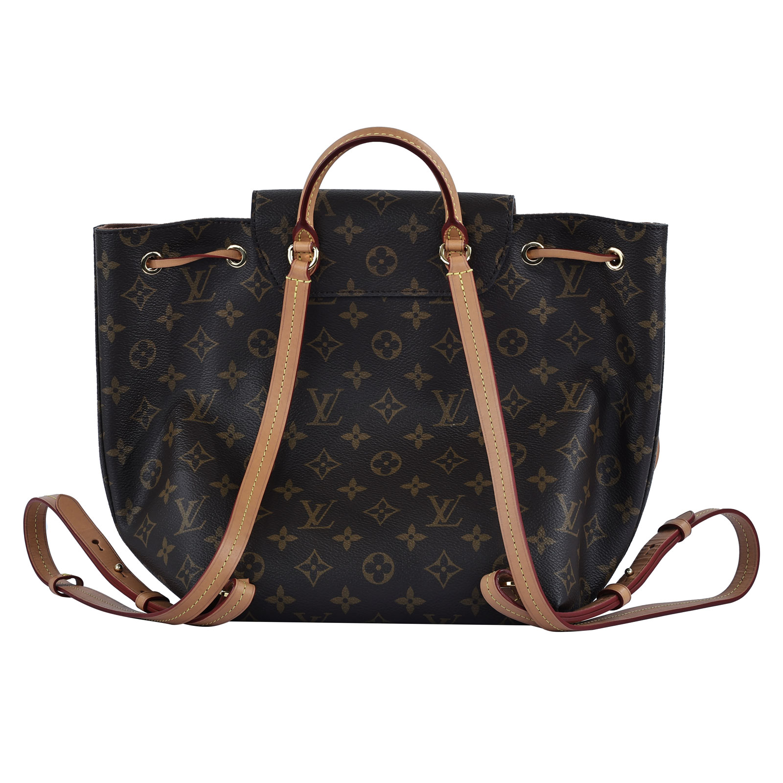 路易威登 LOUIS VUITTON Montsouris PM 後背包 經典帆布 M45501  原廠盒子/防塵袋/購買證明