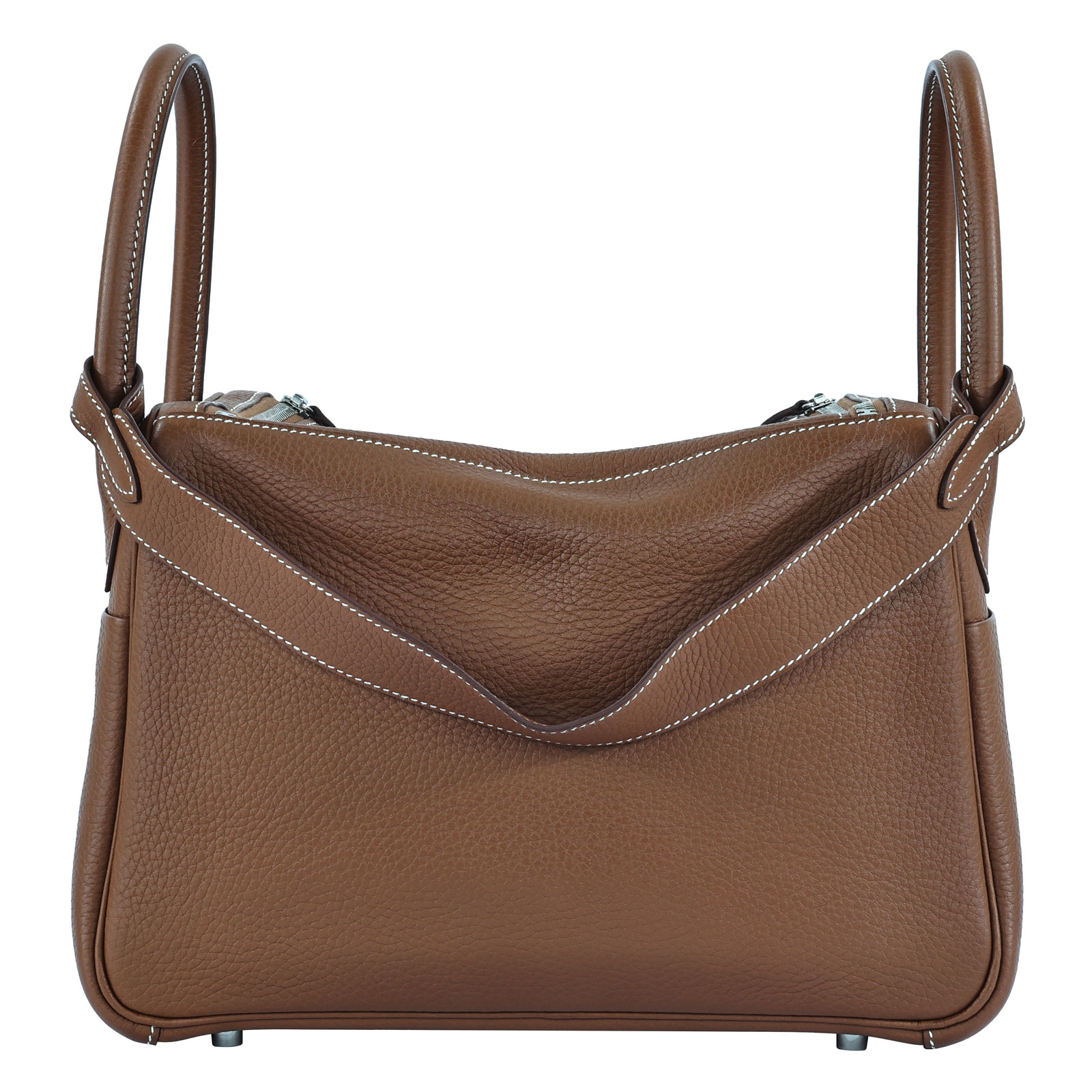 愛馬仕Hermès Lindy 琳迪包30 LD30 H050161/X刻金棕銀釦LINDY30