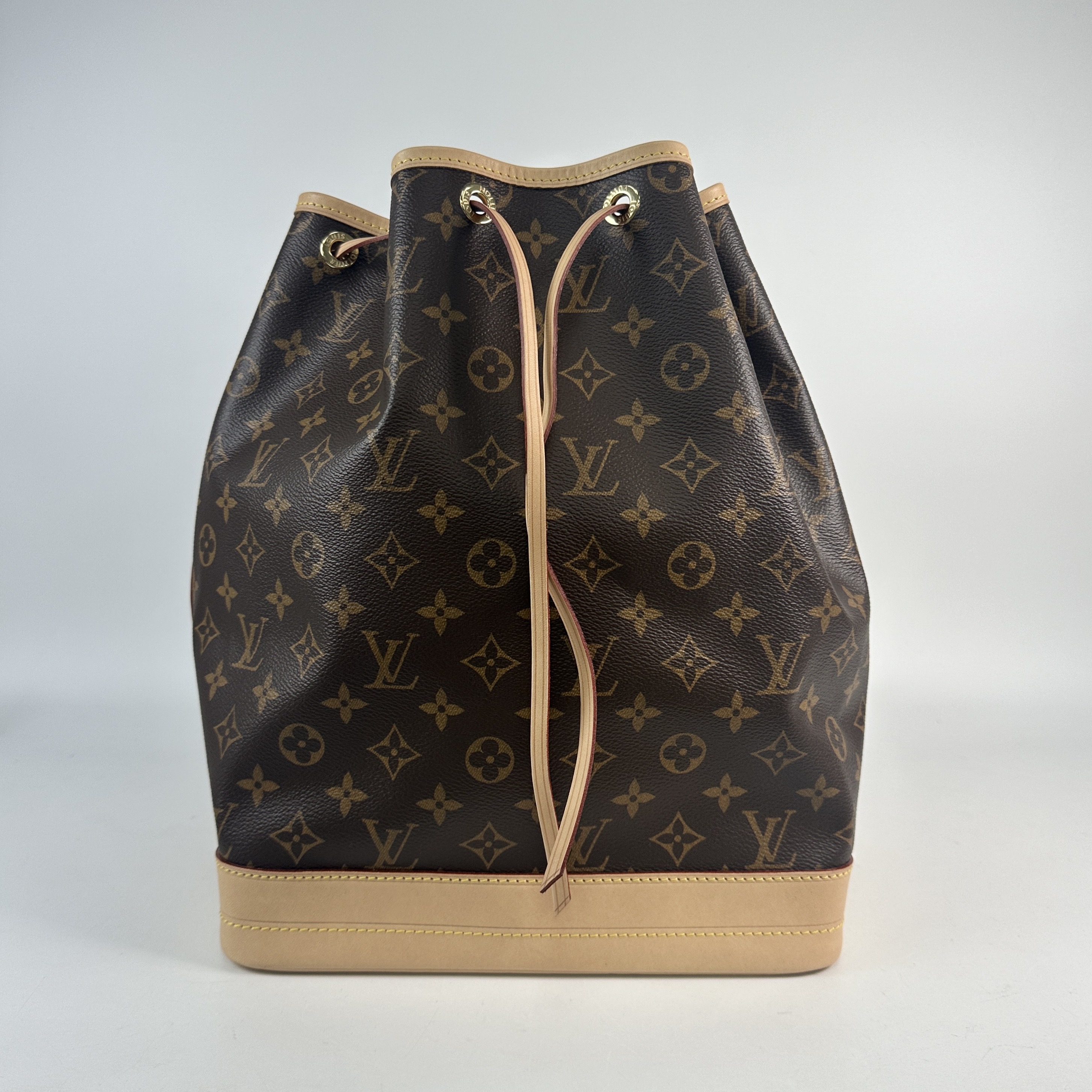 路易威登 LOUIS VUITTON Noé  手提 肩背包 水桶包 香檳包 M46976 晶片款 原花Noé