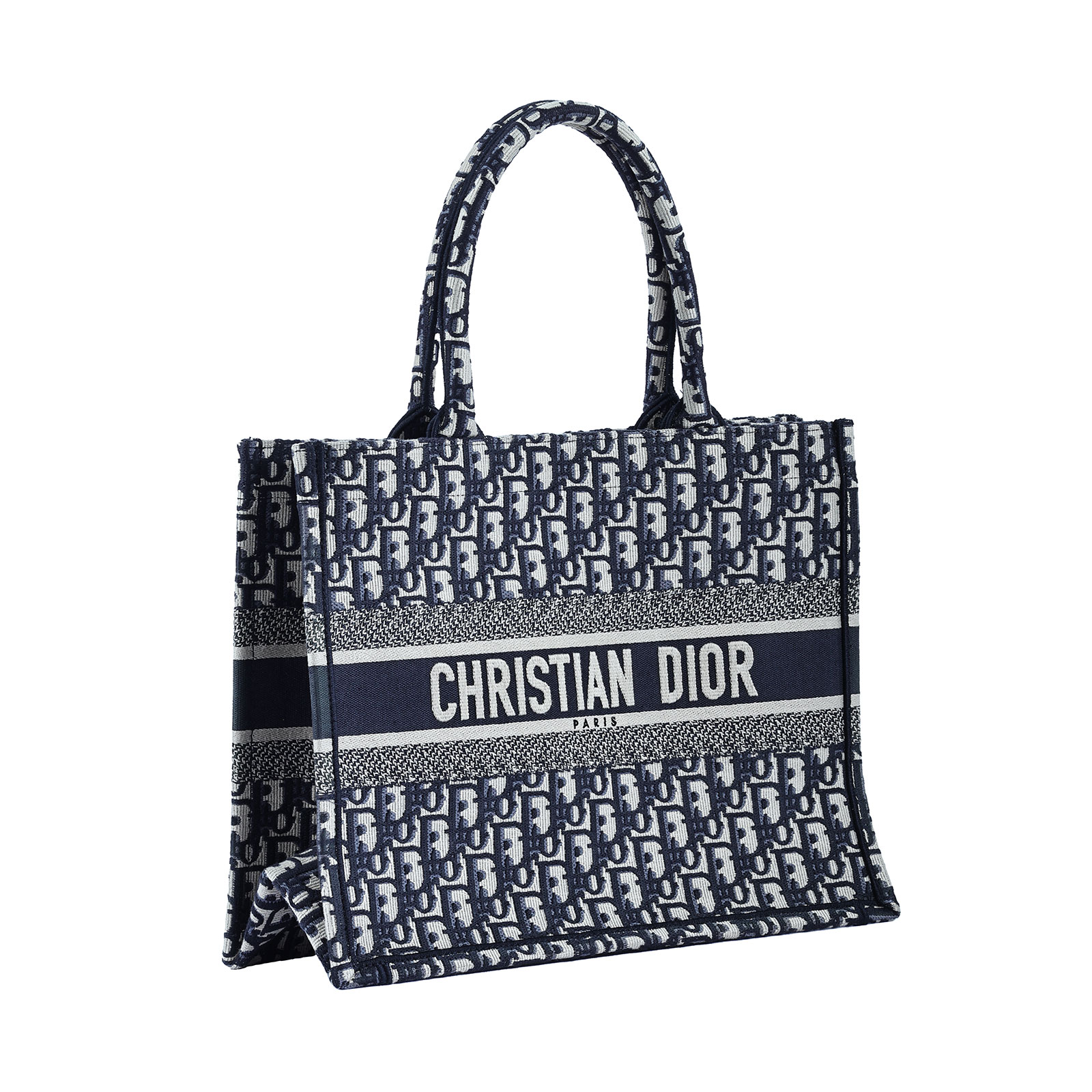 迪奧 CHRISTIAN DIOR Book Tote 中型 托特包  老花BOOKTOTE 中號