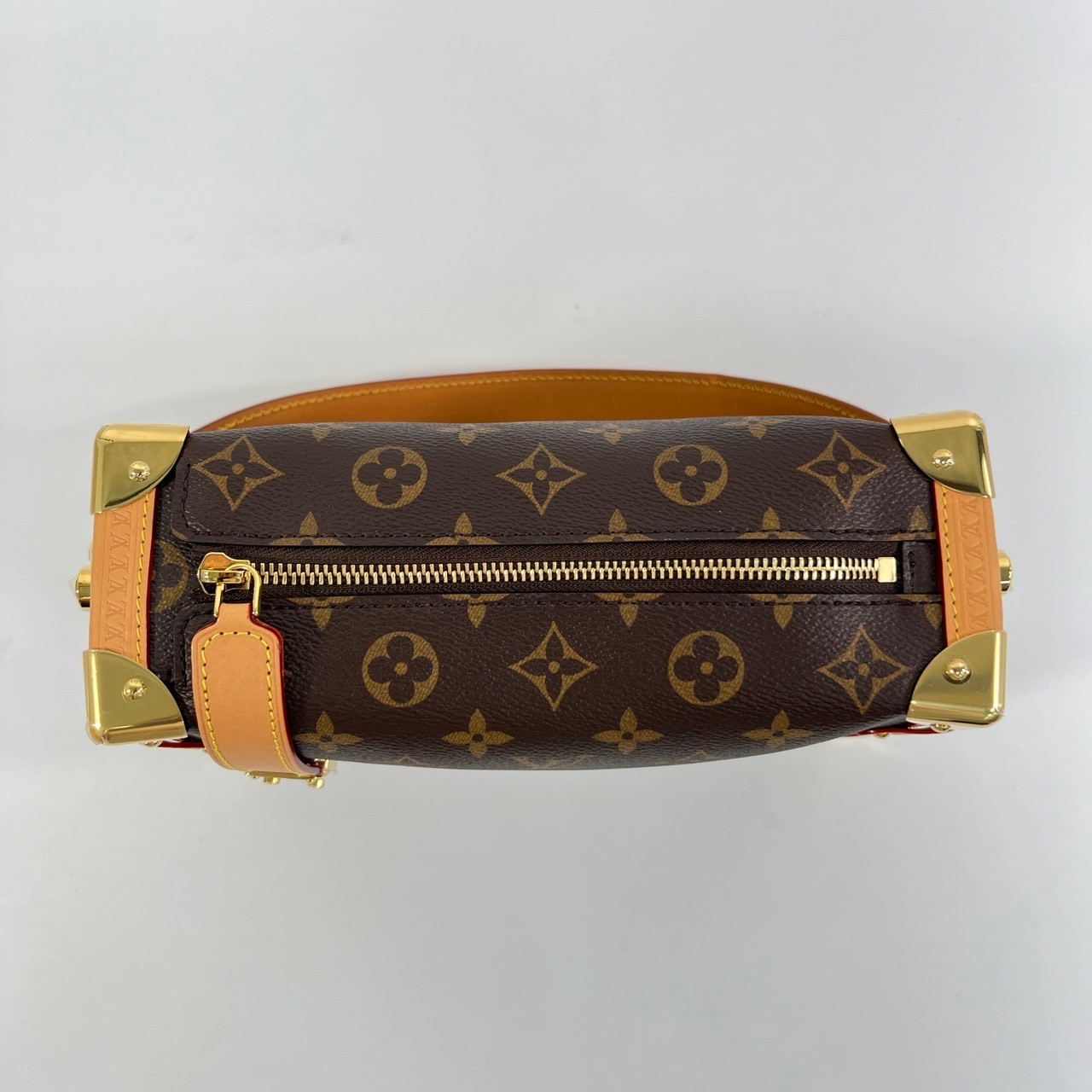 路易威登 LOUIS VUITTON Side Trunk MM 老花 手提 肩背 箱包 M46358 晶片款 原花SIDE TRUNK MM 原廠盒子/防塵袋