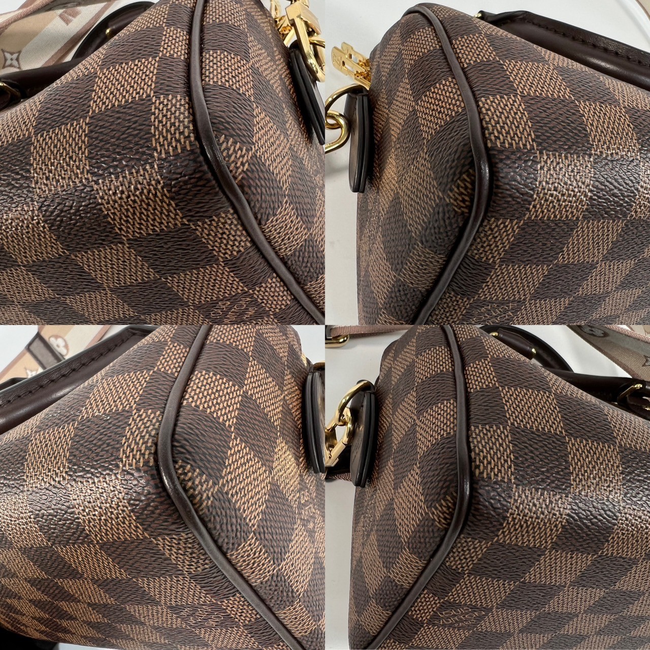 路易威登 LOUIS VUITTON Speedy Bandoulière 20 棕棋盤 手提 斜背 波士頓包 N40489 晶片款  原廠盒子/防塵袋/購買證明/鎖組