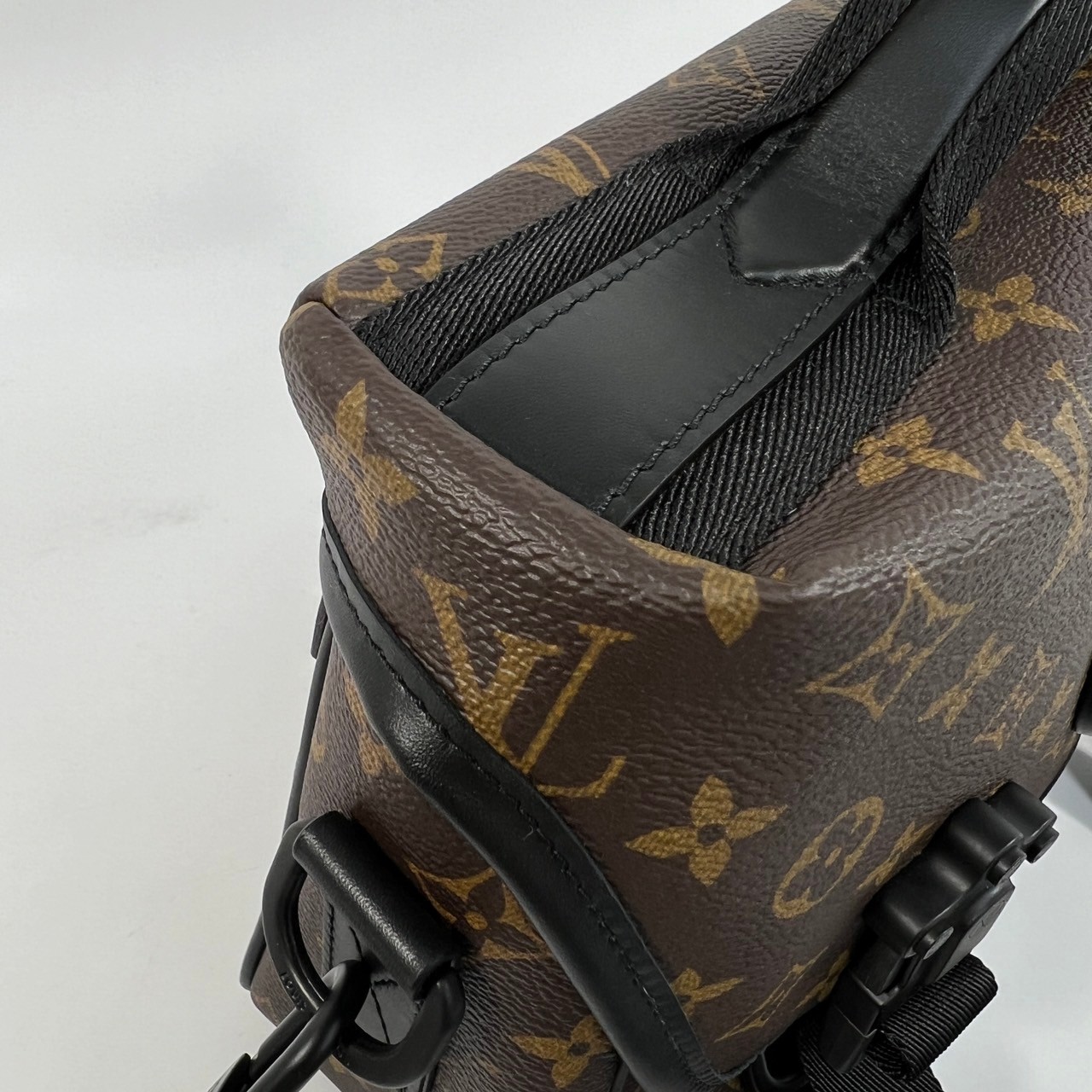 路易威登 LOUIS VUITTON Trail 郵差包 M46972 晶片款 原花TRAIL郵差包 原廠盒子/防塵袋/歐洲購買證明