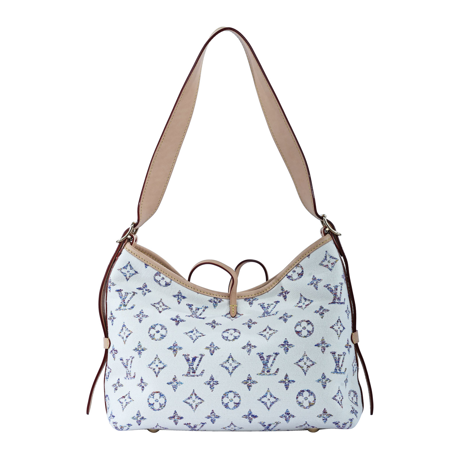 路易威登 LOUIS VUITTON CarryAll PM 提花 M24707 晶片款 CARRYALL PM 防塵袋