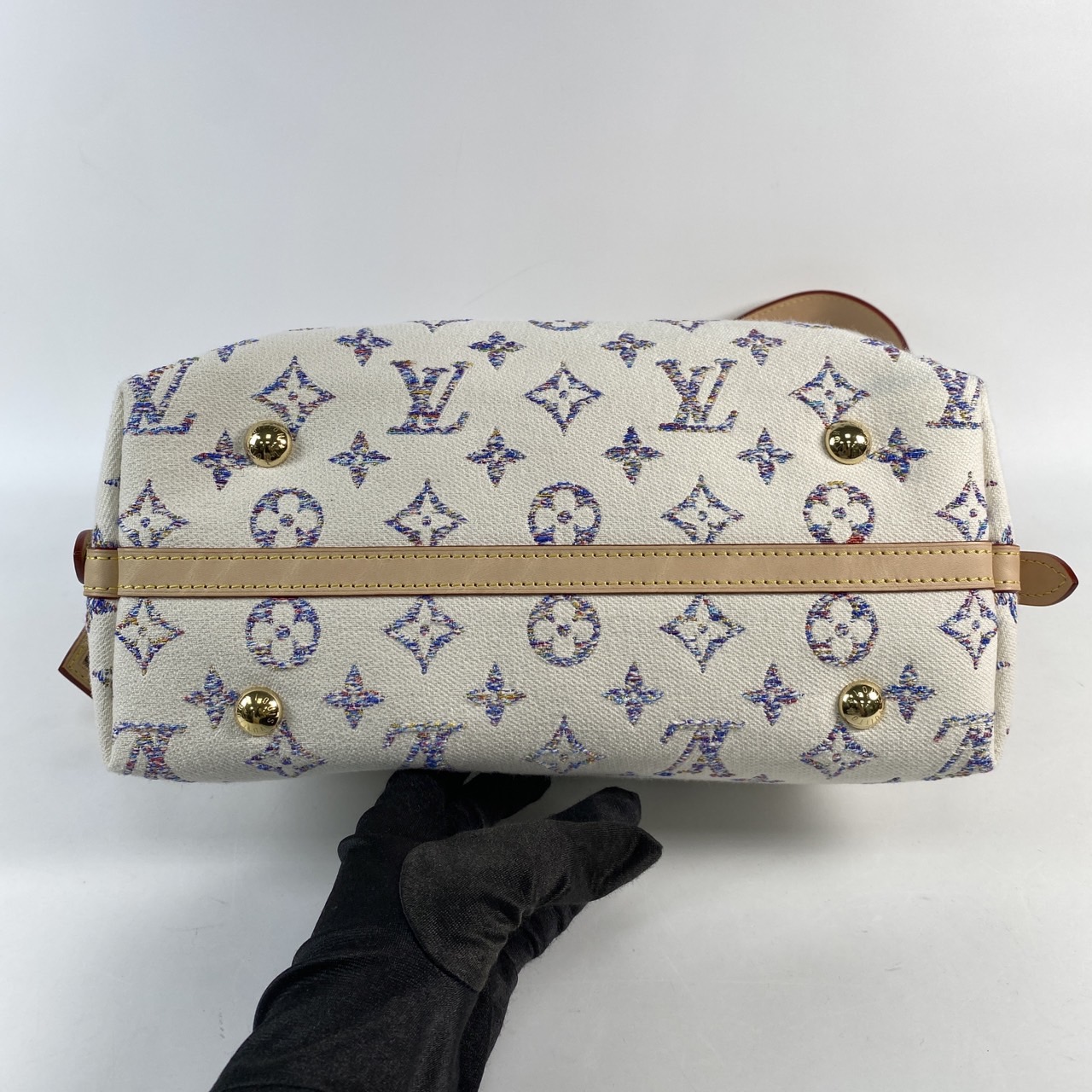 路易威登 LOUIS VUITTON CarryAll PM 提花 M24707 晶片款 CARRYALL PM 防塵袋
