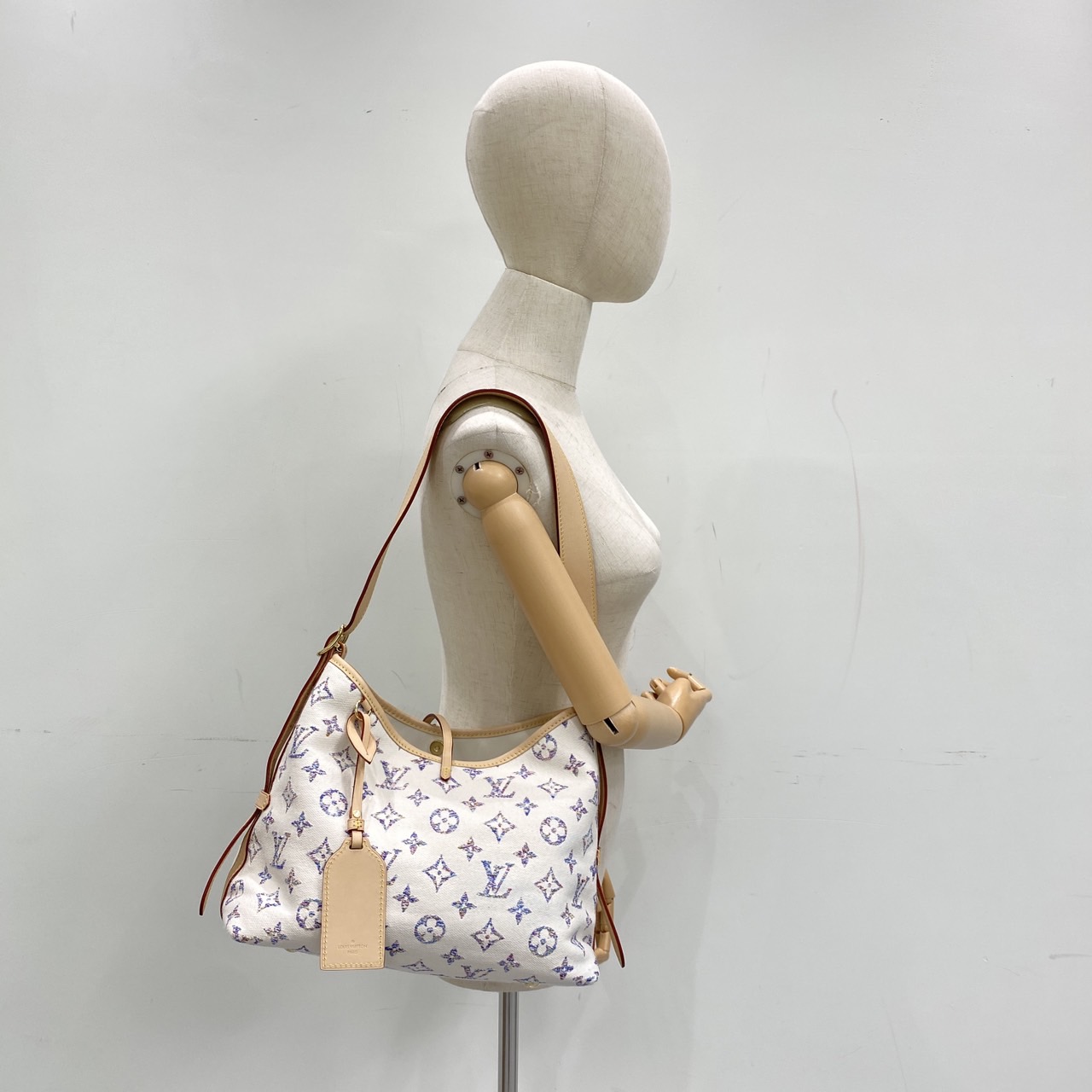 路易威登 LOUIS VUITTON CarryAll PM 提花 M24707 晶片款 CARRYALL PM 防塵袋